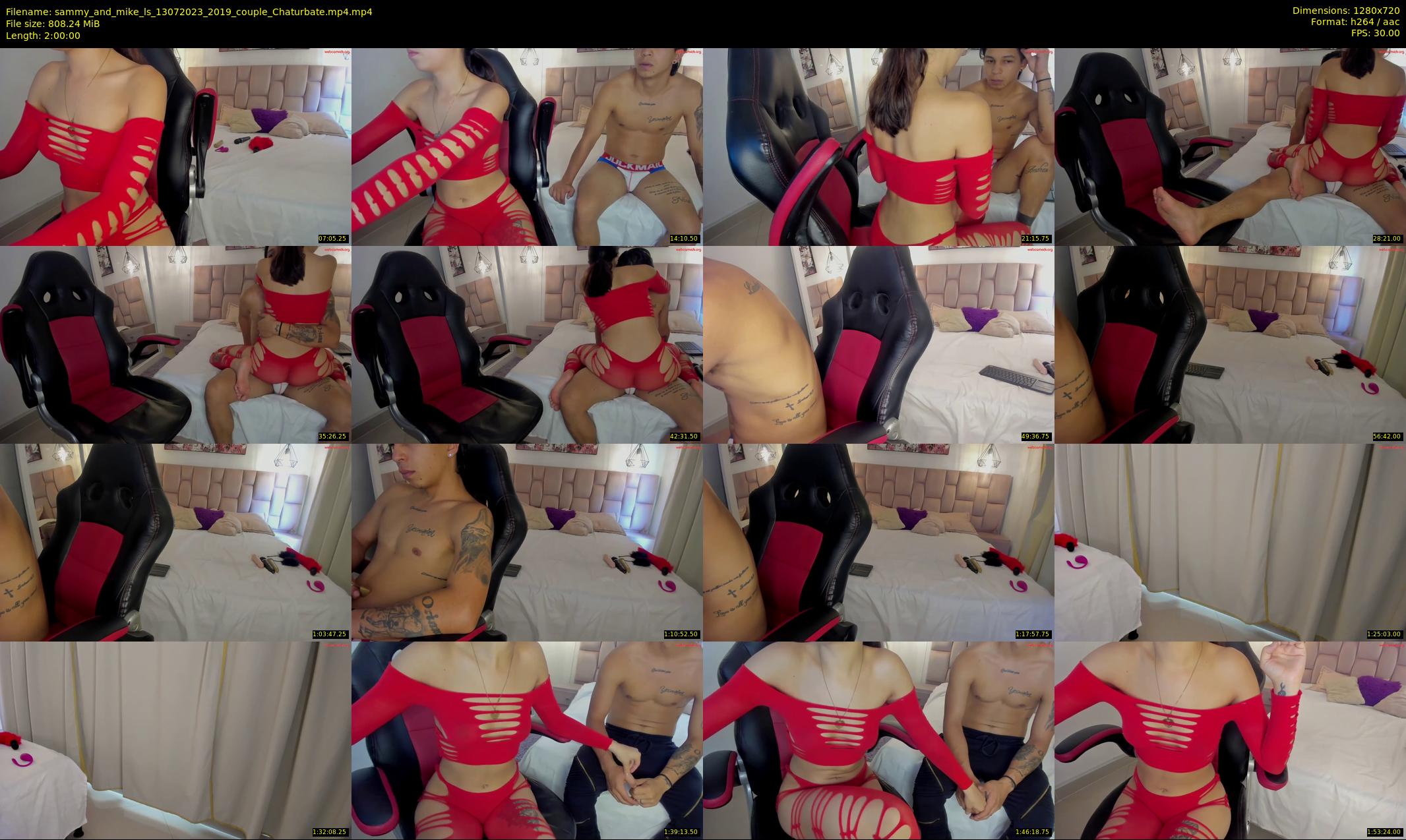 sammy_and_mike_ls — 120 minute Chaturbate couple cam show recording, 720p, Jul 13, 2023