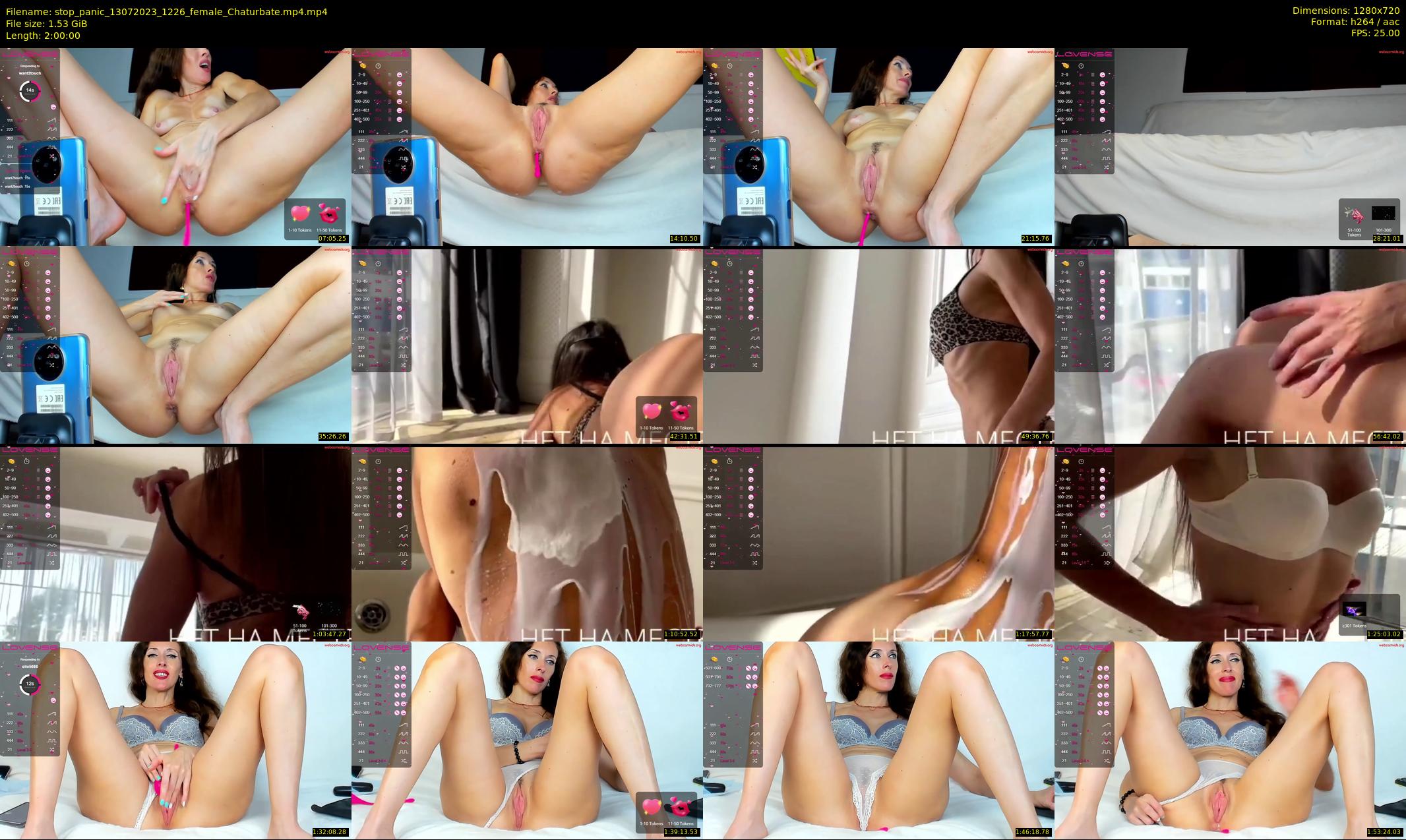 stop_panic — 120 minute Chaturbate female cam show recording, 720p, Jul 13, 2023