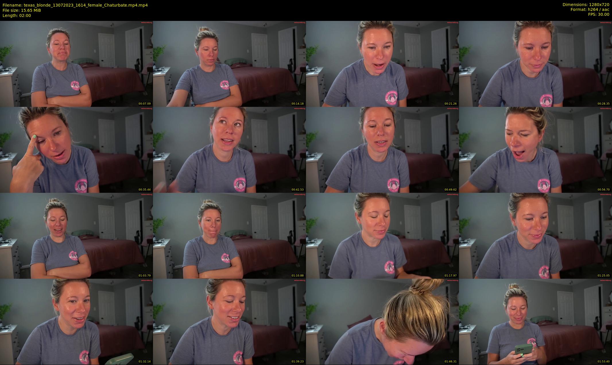 texas_blonde — 2 minute Chaturbate female cam show recording, 720p, Jul 13, 2023