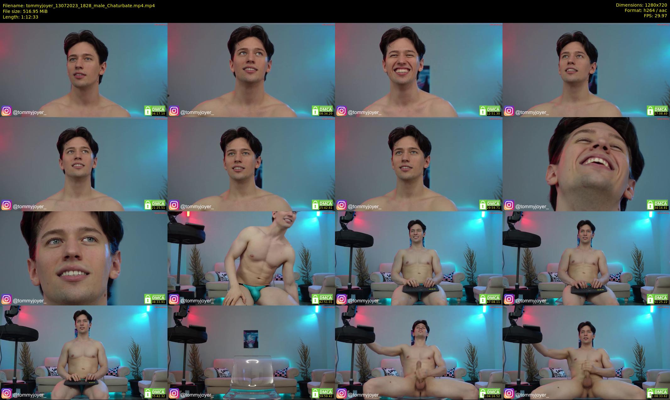 tommyjoyer — 73 minute Chaturbate male cam show recording, 720p, Jul 13, 2023