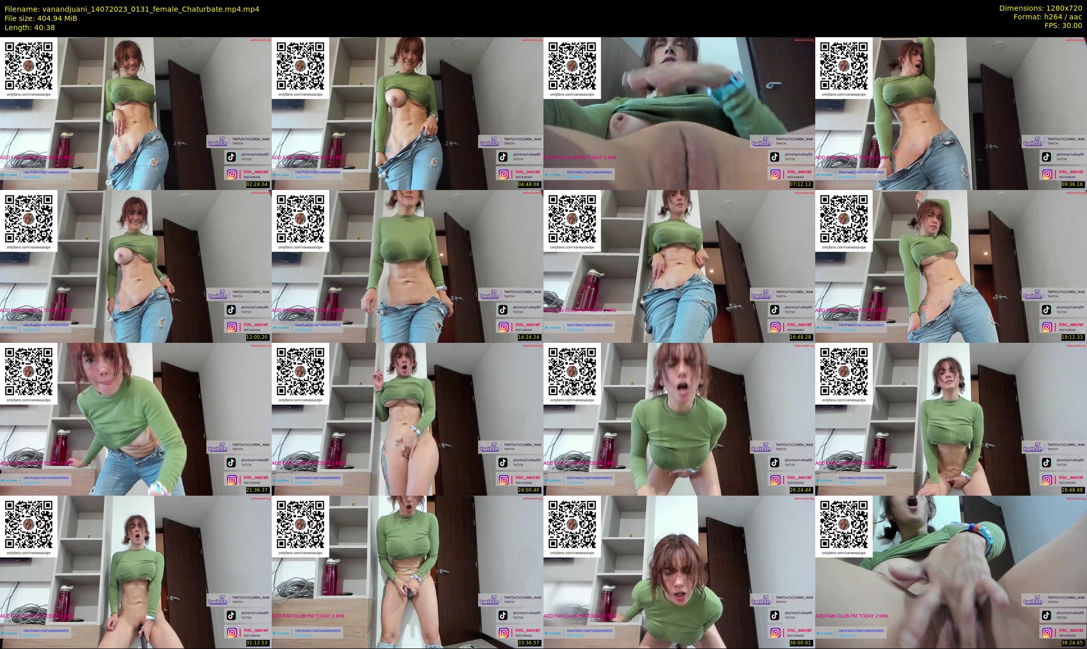 vanandjuani — 41 minute Chaturbate female cam show recording, 720p, Jul 14, 2023