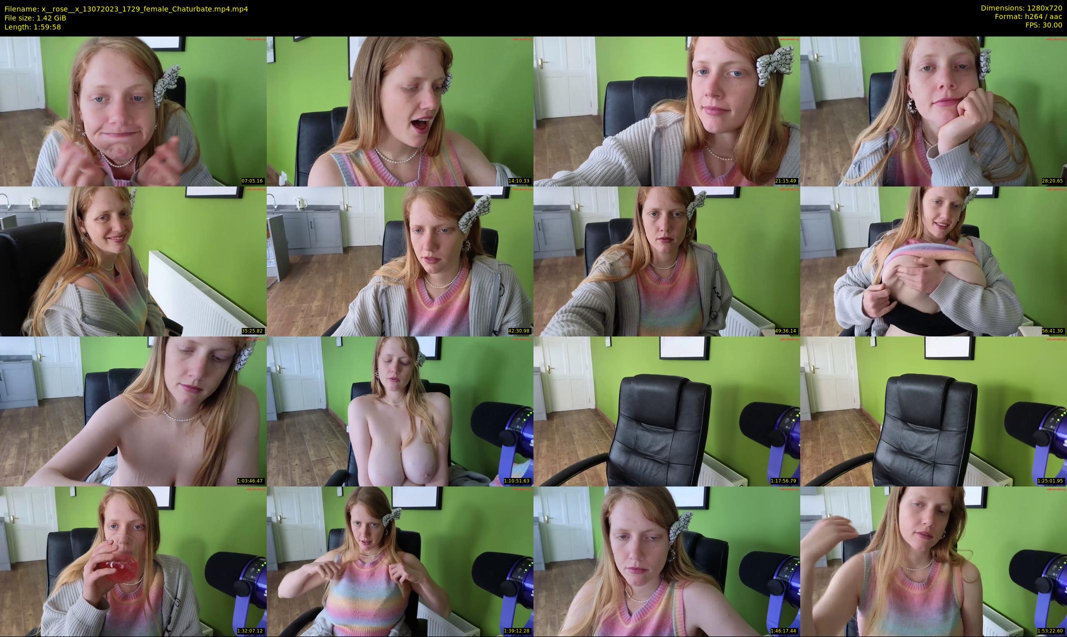 x__rose__x — 120 minute Chaturbate female cam show recording, 720p, Jul 13, 2023