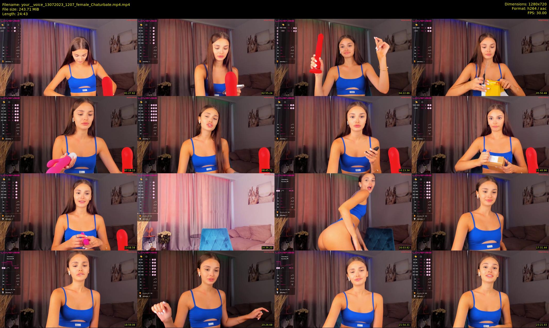 your__voice — 25 minute Chaturbate female cam show recording, 720p, Jul 13, 2023