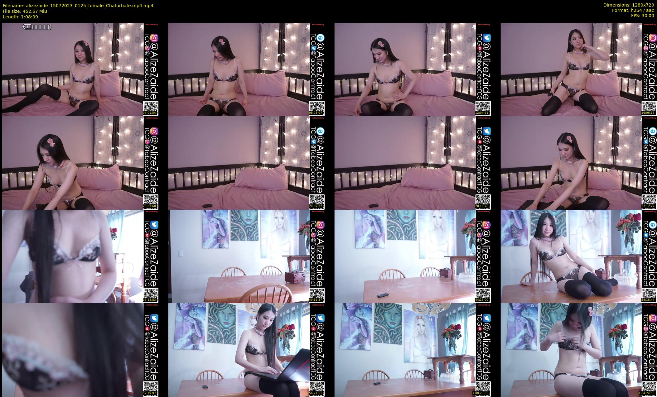alizezaide — 69 minute Chaturbate female cam show recording, 720p, Jul 15, 2023