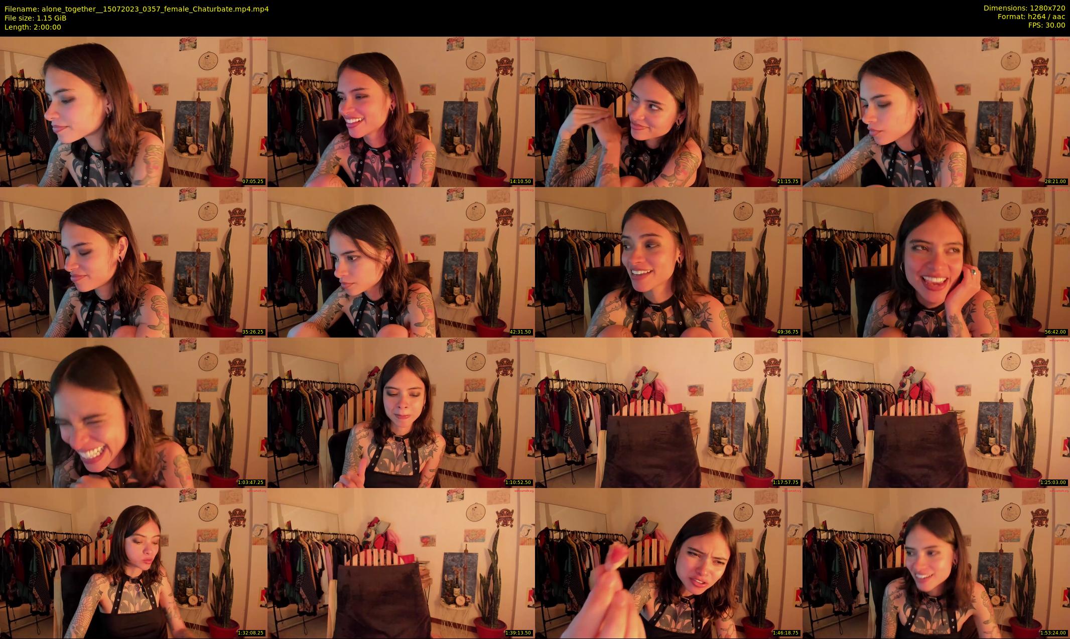 alone_together_ — 120 minute Chaturbate female cam show recording, 720p, Jul 15, 2023