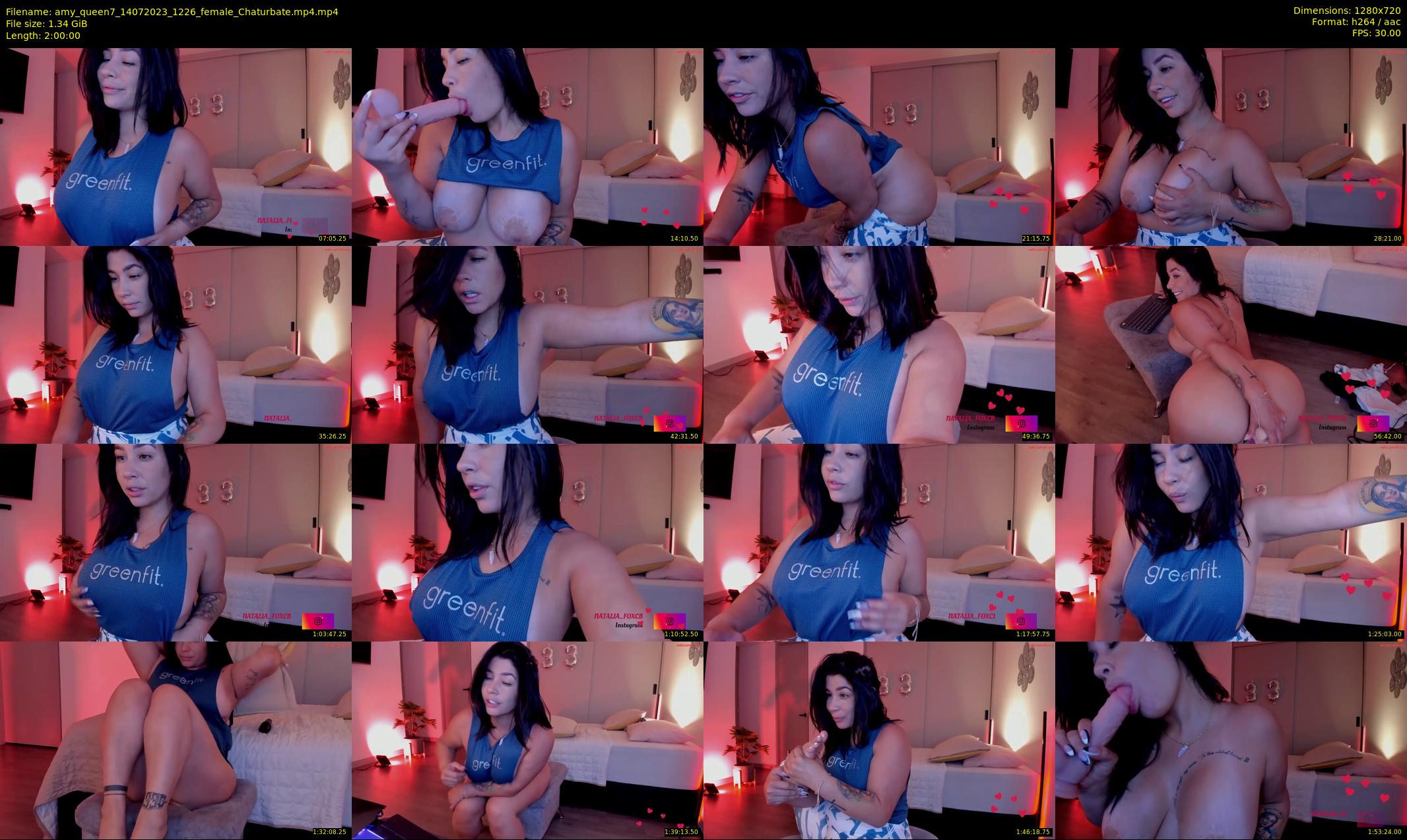 amy_queen7 — 120 minute Chaturbate female cam show recording, 720p, Jul 14, 2023