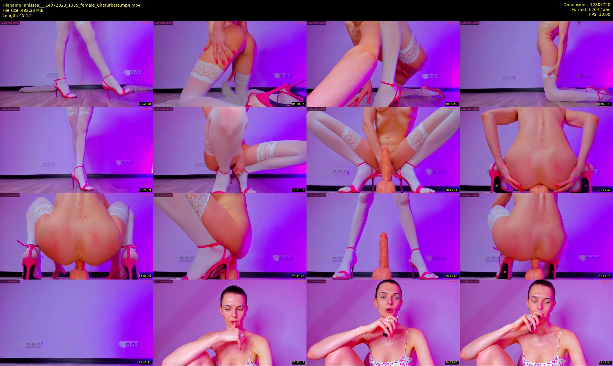 anissaa__ — 46 minute Chaturbate female cam show recording, 720p, Jul 14, 2023