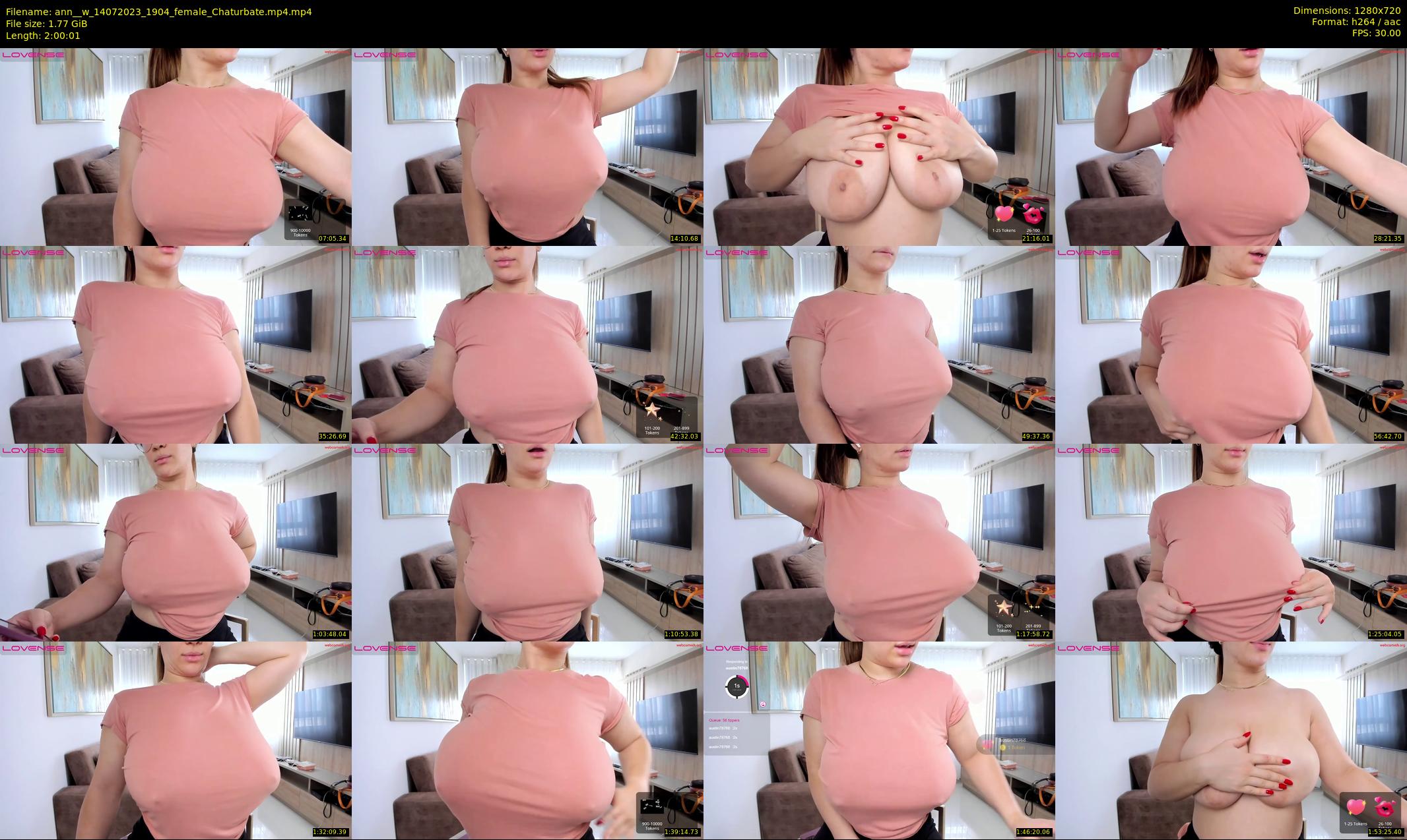 ann__w — 121 minute Chaturbate female cam show recording, 720p, Jul 14, 2023