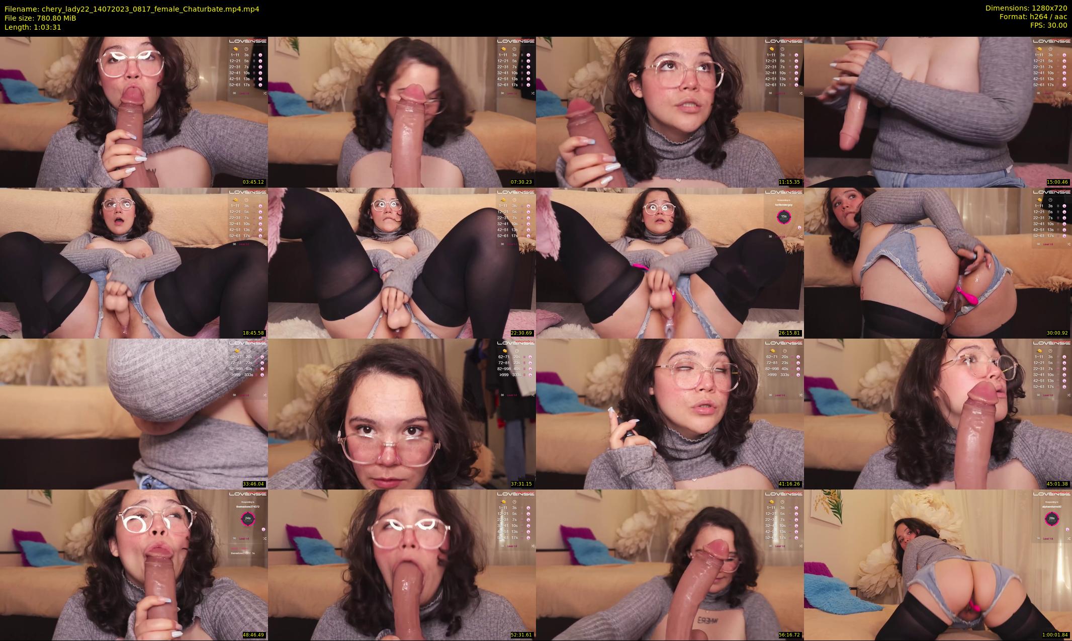 chery_lady22 — 64 minute Chaturbate female cam show recording, 720p, Jul 14, 2023
