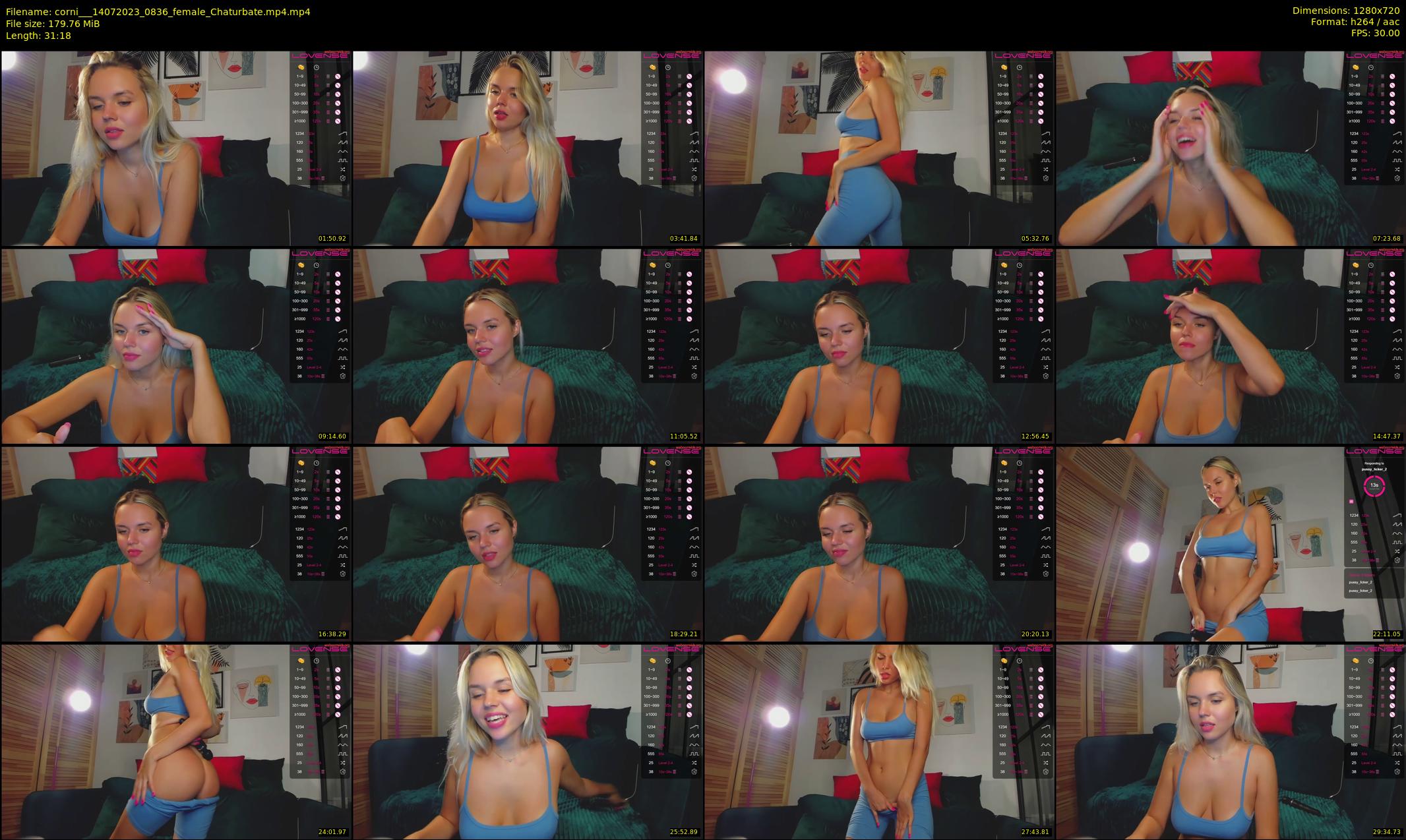 corni__ — 32 minute Chaturbate female cam show recording, 720p, Jul 14, 2023