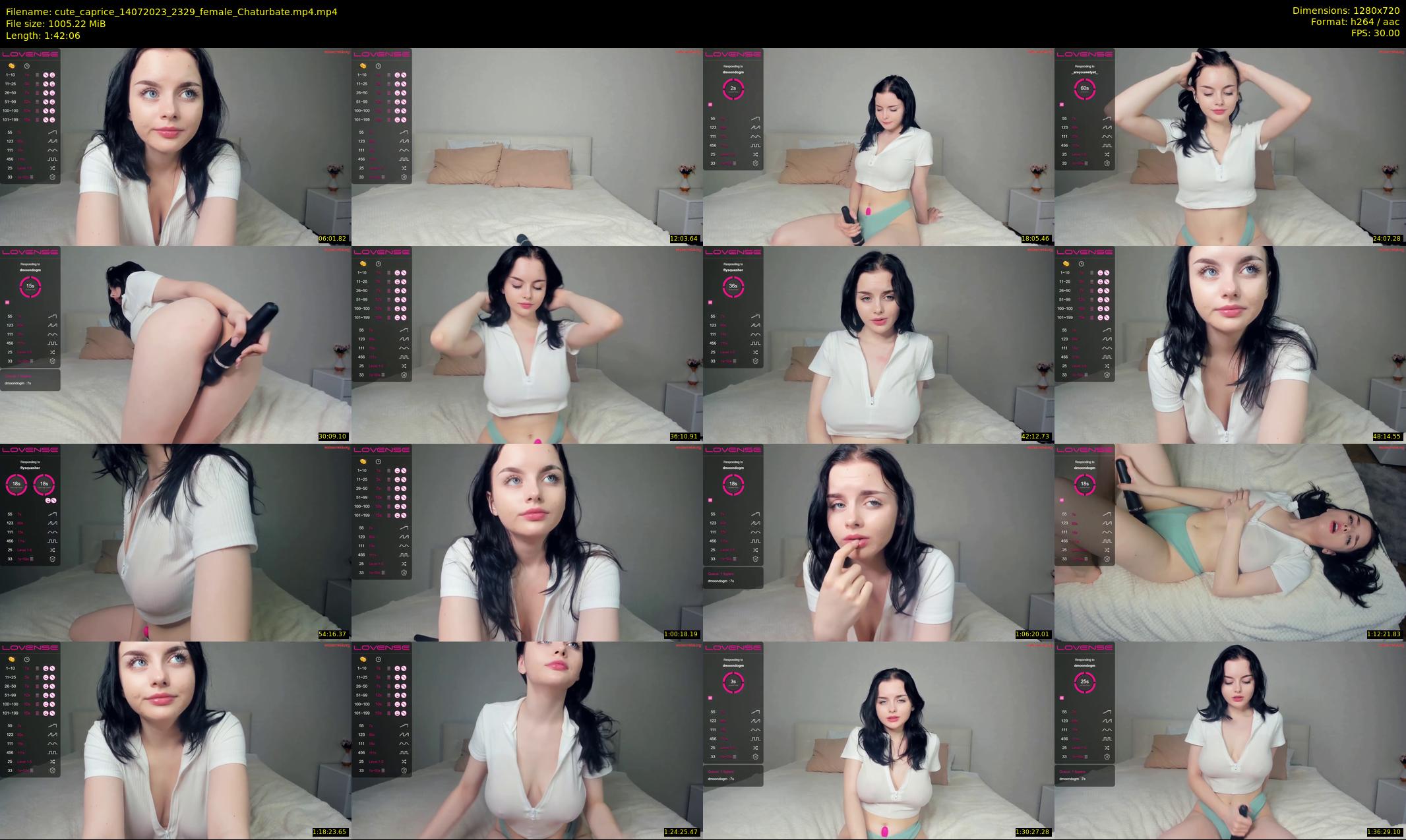cute_caprice — 103 minute Chaturbate female cam show recording, 720p, Jul 14, 2023
