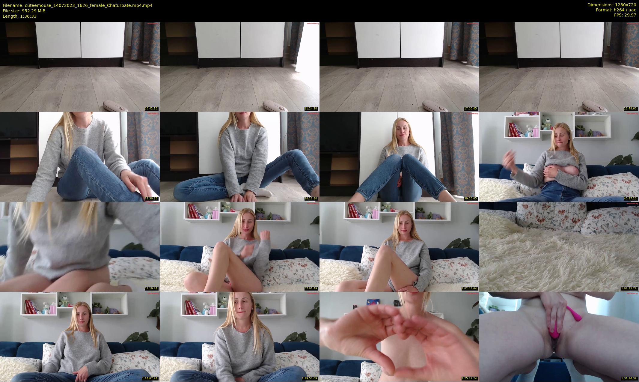 cuteemouse — 97 minute Chaturbate female cam show recording, 720p, Jul 14, 2023