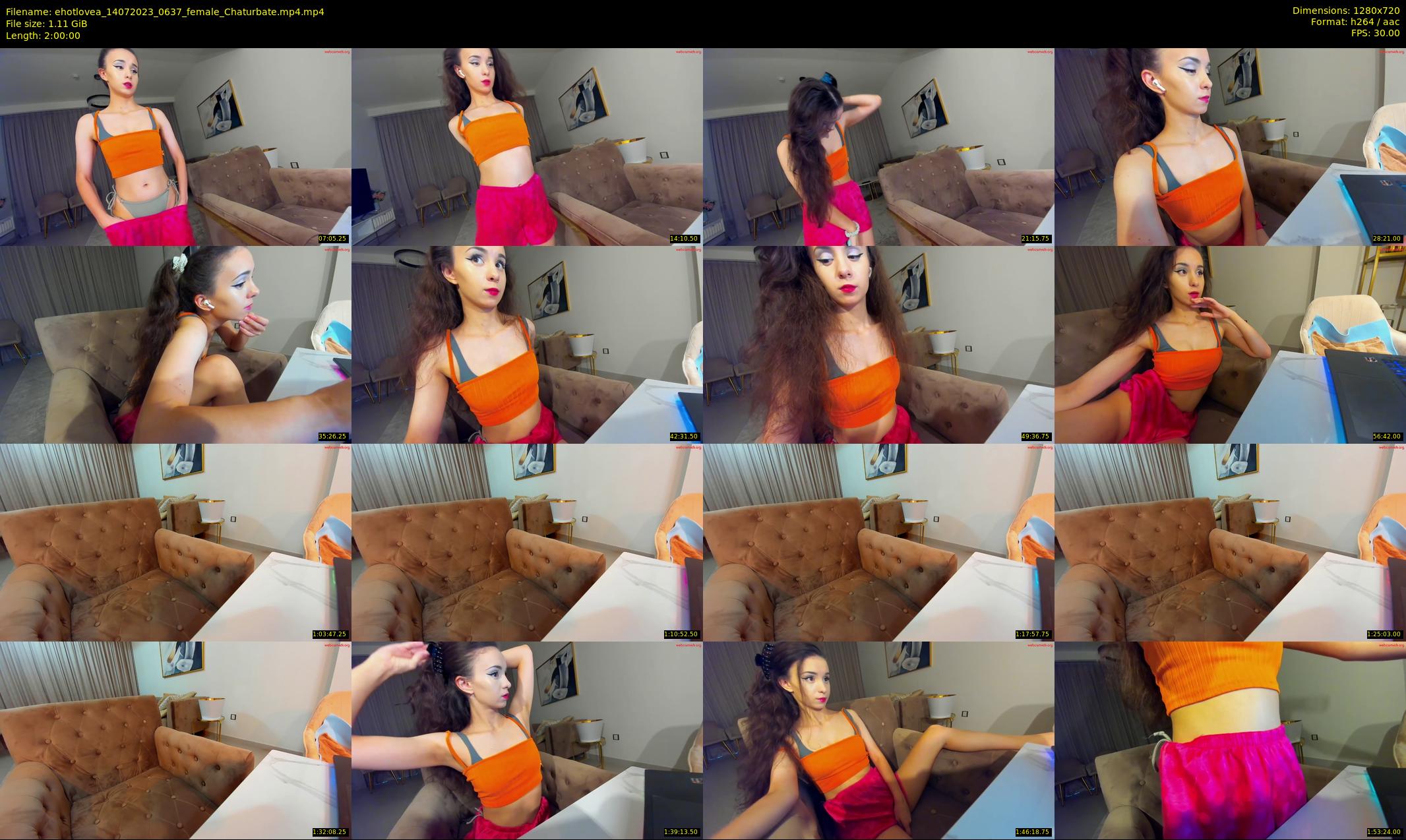 ehotlovea — 120 minute Chaturbate female cam show recording, 720p, Jul 14, 2023