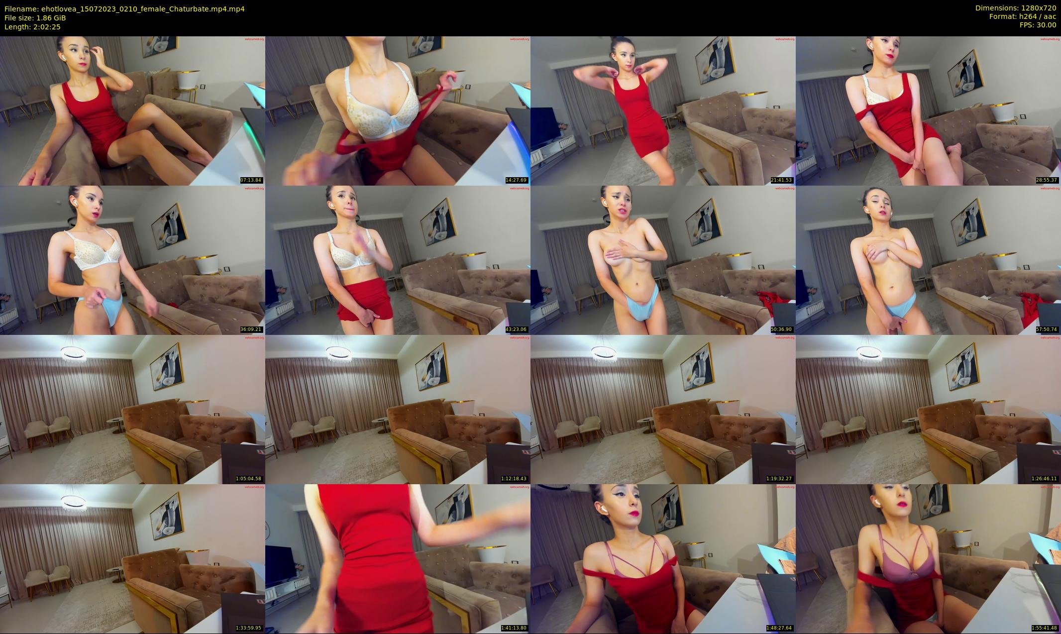 ehotlovea — 123 minute Chaturbate female cam show recording, 720p, Jul 15, 2023