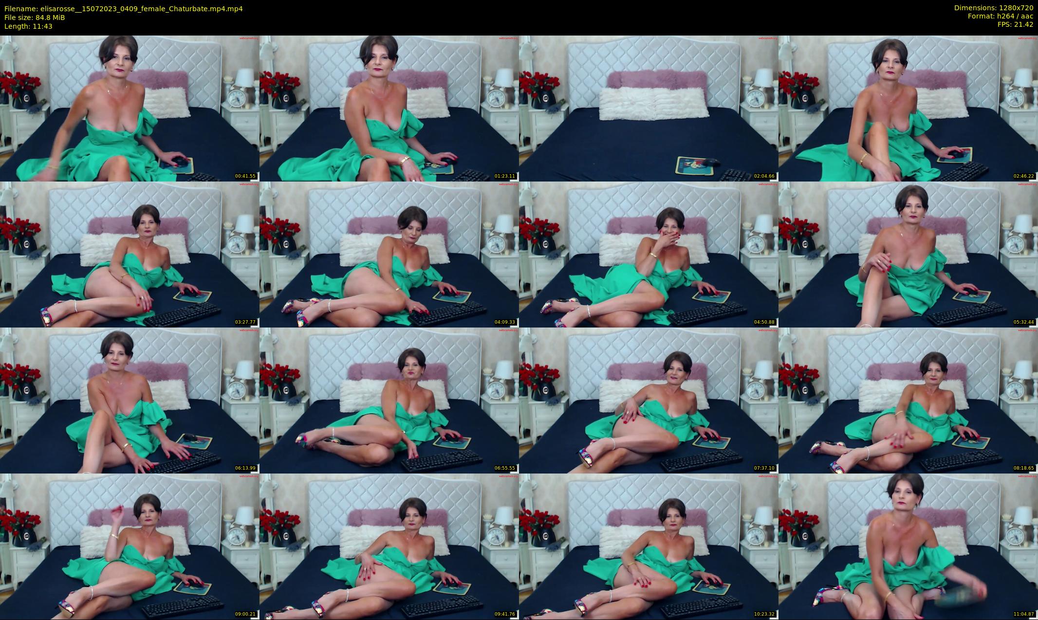 elisarosse_ — 12 minute Chaturbate female cam show recording, 720p, Jul 15, 2023