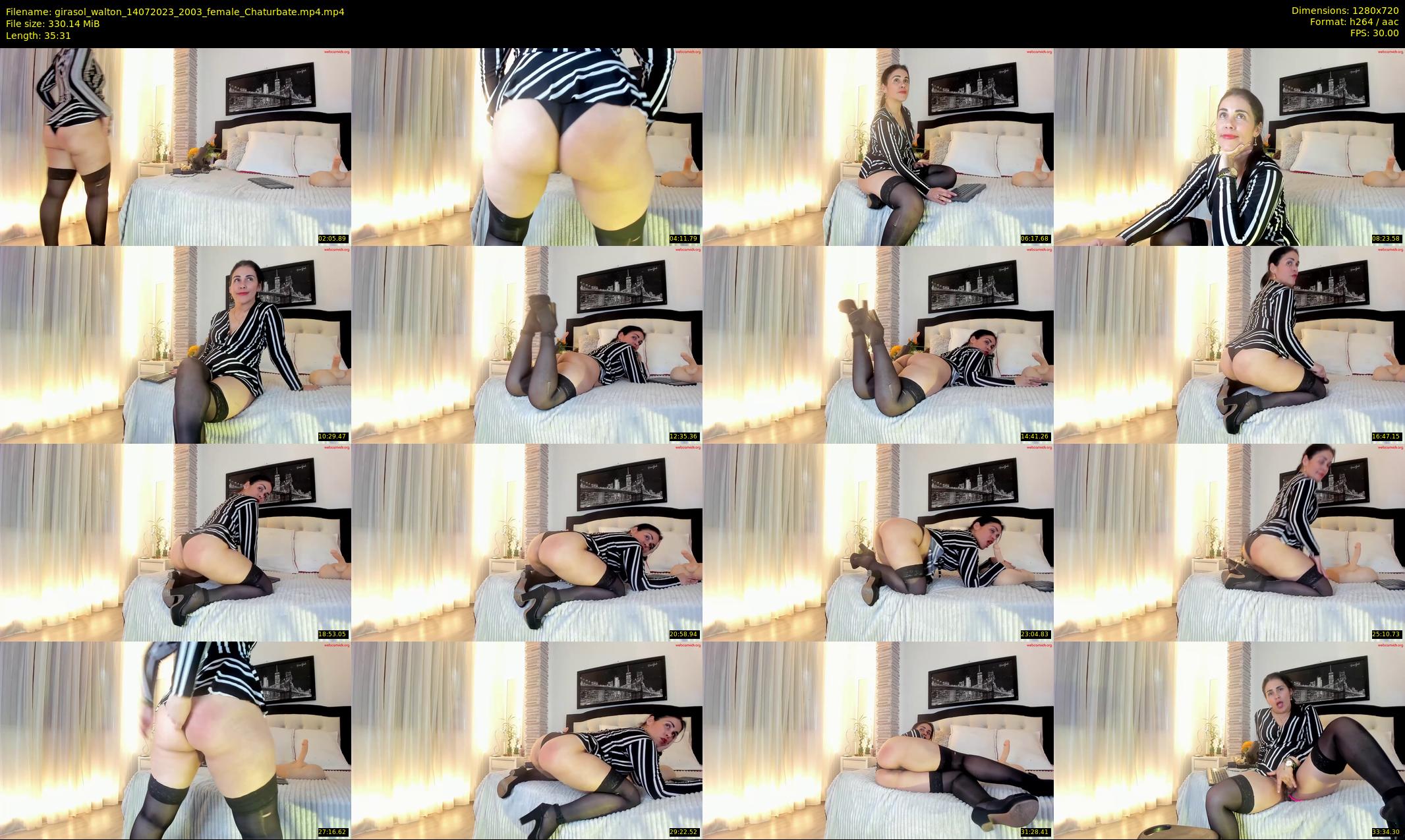 girasol_walton — 36 minute Chaturbate female cam show recording, 720p, Jul 14, 2023