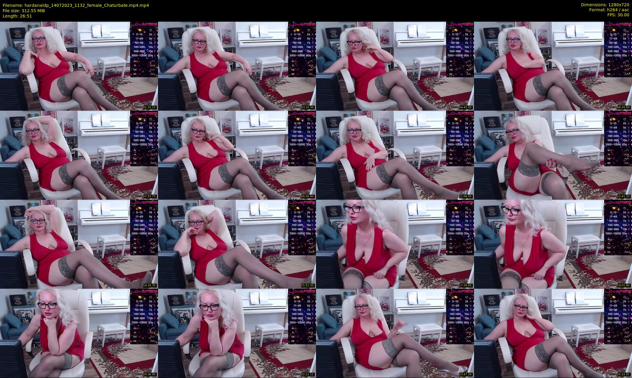 hardanaldp — 27 minute Chaturbate female cam show recording, 720p, Jul 14, 2023