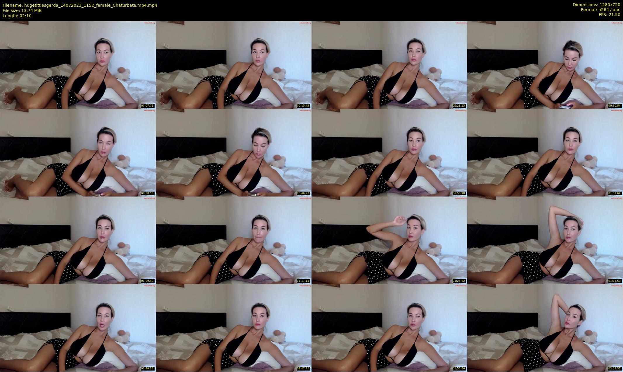 hugetittiesgerda — 3 minute Chaturbate female cam show recording, 720p, Jul 14, 2023