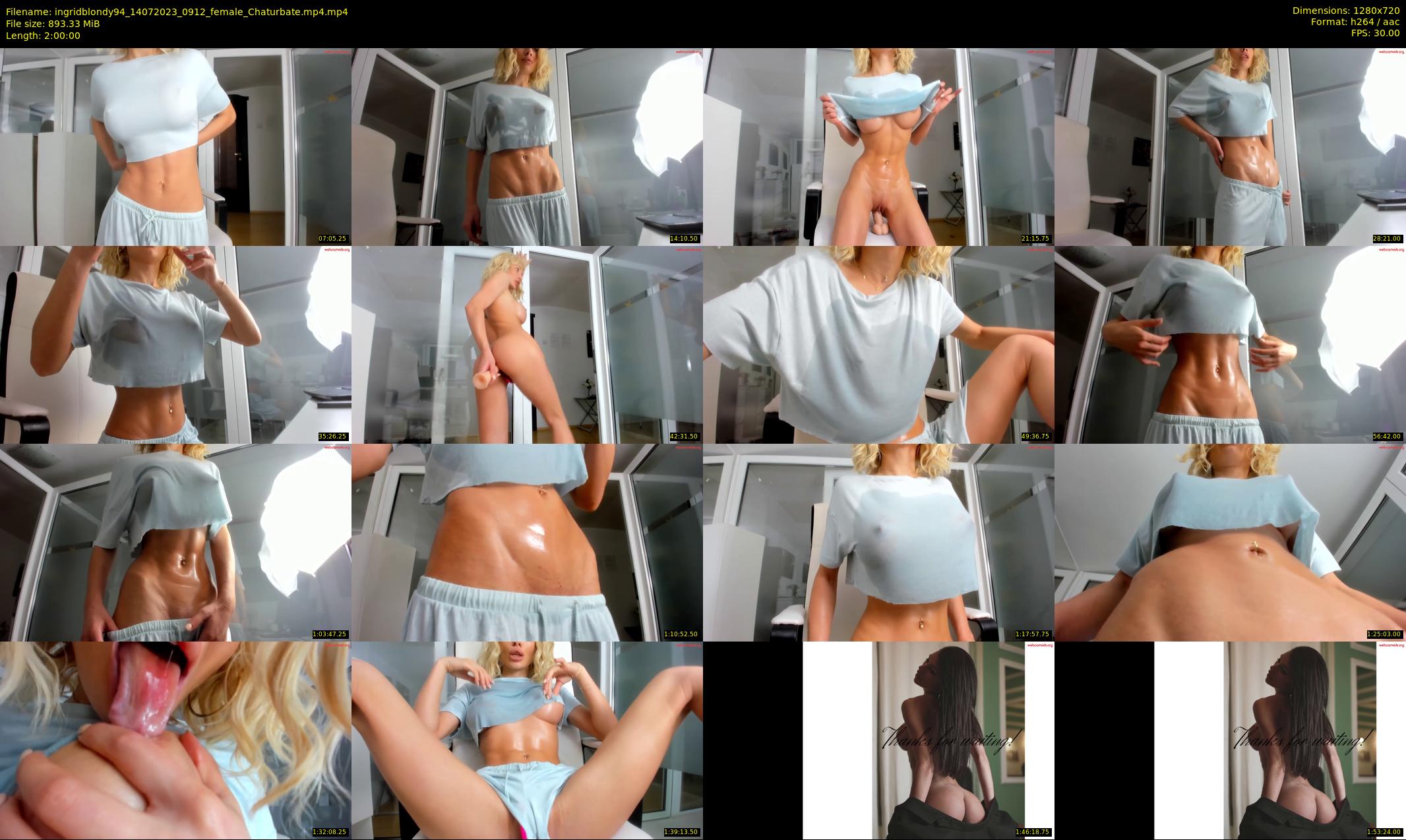 ingridblondy94 — 120 minute Chaturbate female cam show recording, 720p, Jul 14, 2023