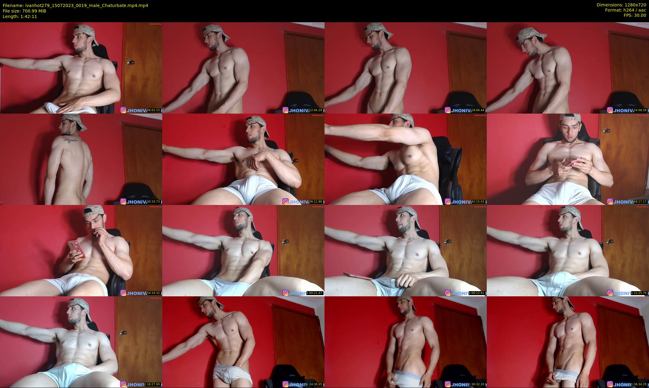 ivanhot279 — 103 minute Chaturbate male cam show recording, 720p, Jul 15, 2023