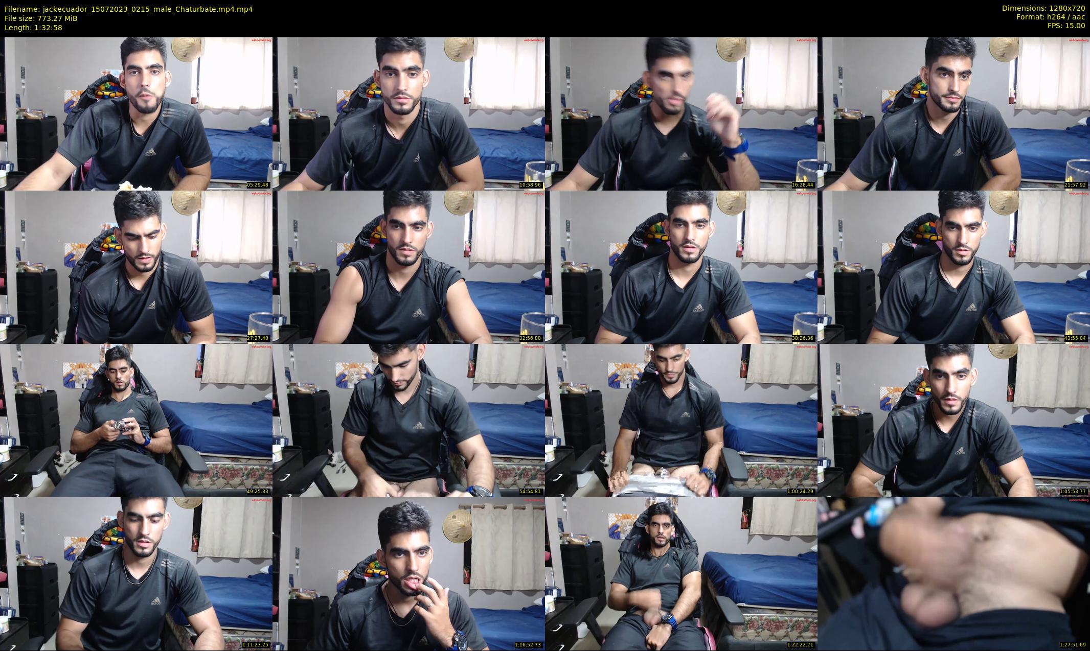 jackecuador — 93 minute Chaturbate male cam show recording, 720p, Jul 15, 2023