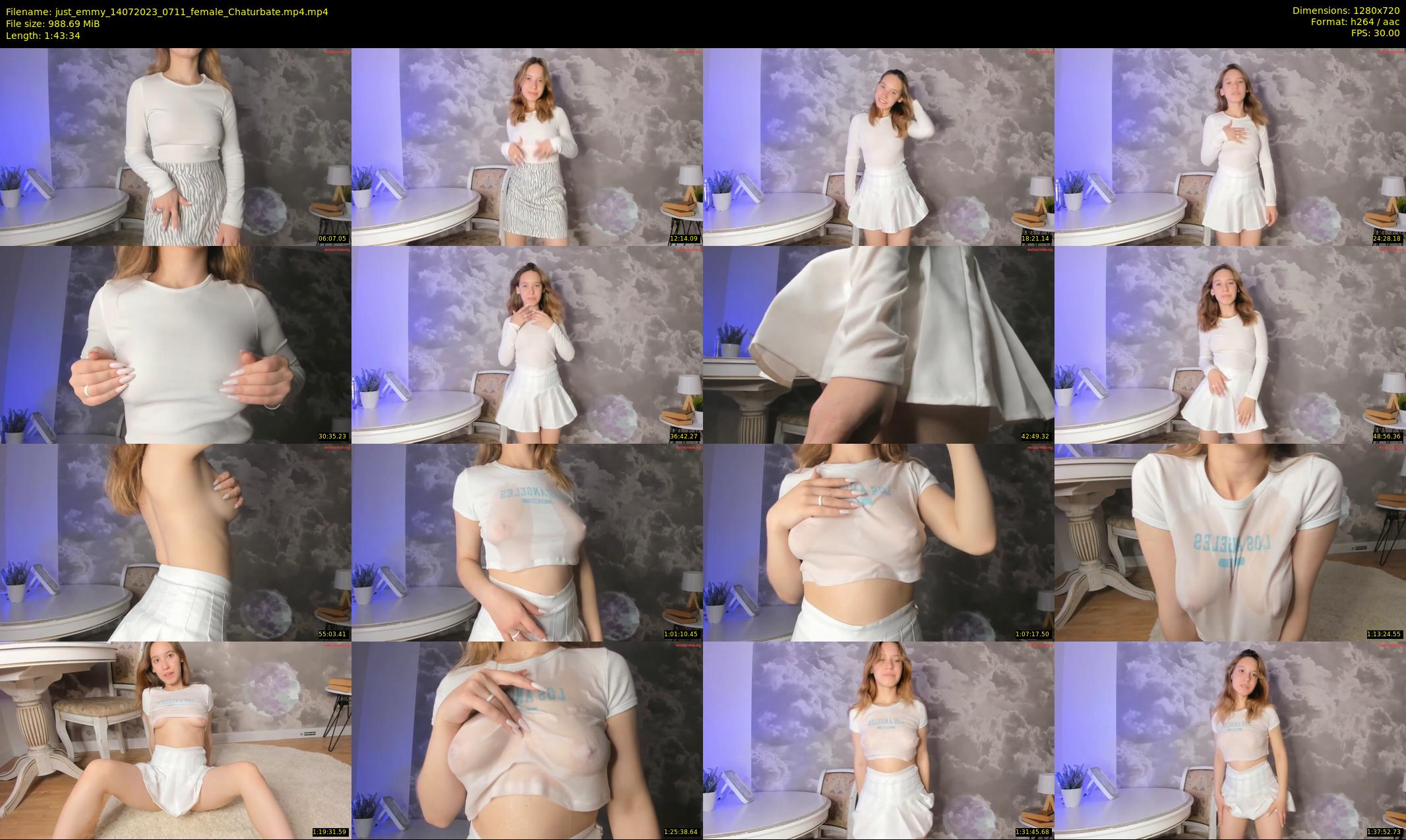 just_emmy — 104 minute Chaturbate female cam show recording, 720p, Jul 14, 2023