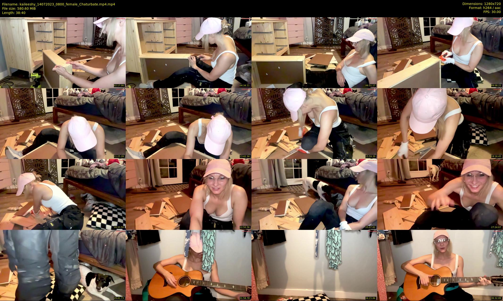 kaileeshy — 39 minute Chaturbate female cam show recording, 720p, Jul 14, 2023