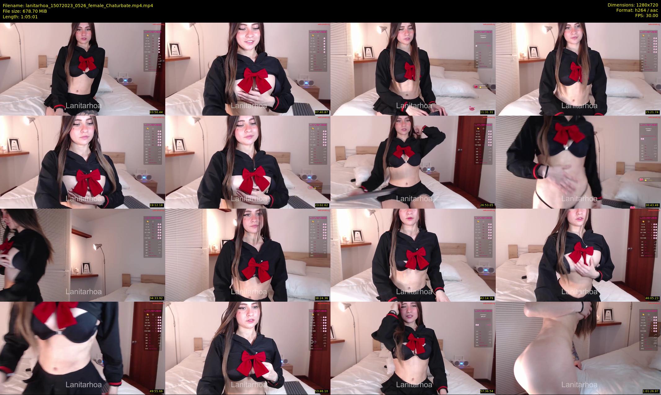 lanitarhoa — 66 minute Chaturbate female cam show recording, 720p, Jul 15, 2023