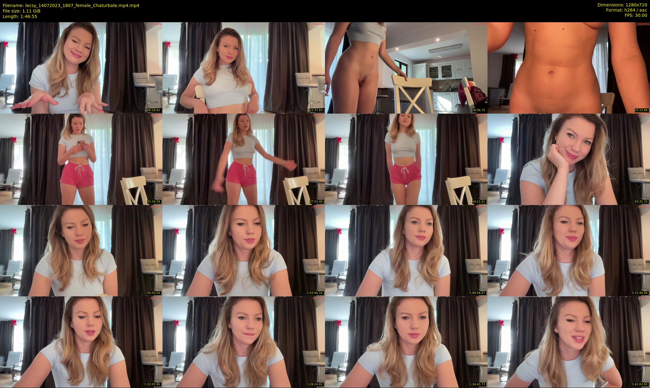 lecsy — 107 minute Chaturbate female cam show recording, 720p, Jul 14, 2023