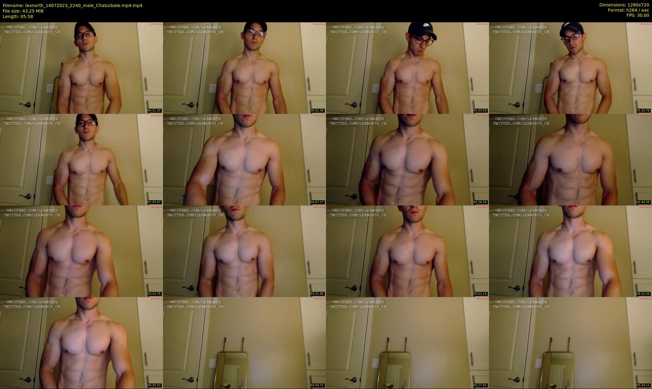 lexnorth — 6 minute Chaturbate male cam show recording, 720p, Jul 14, 2023