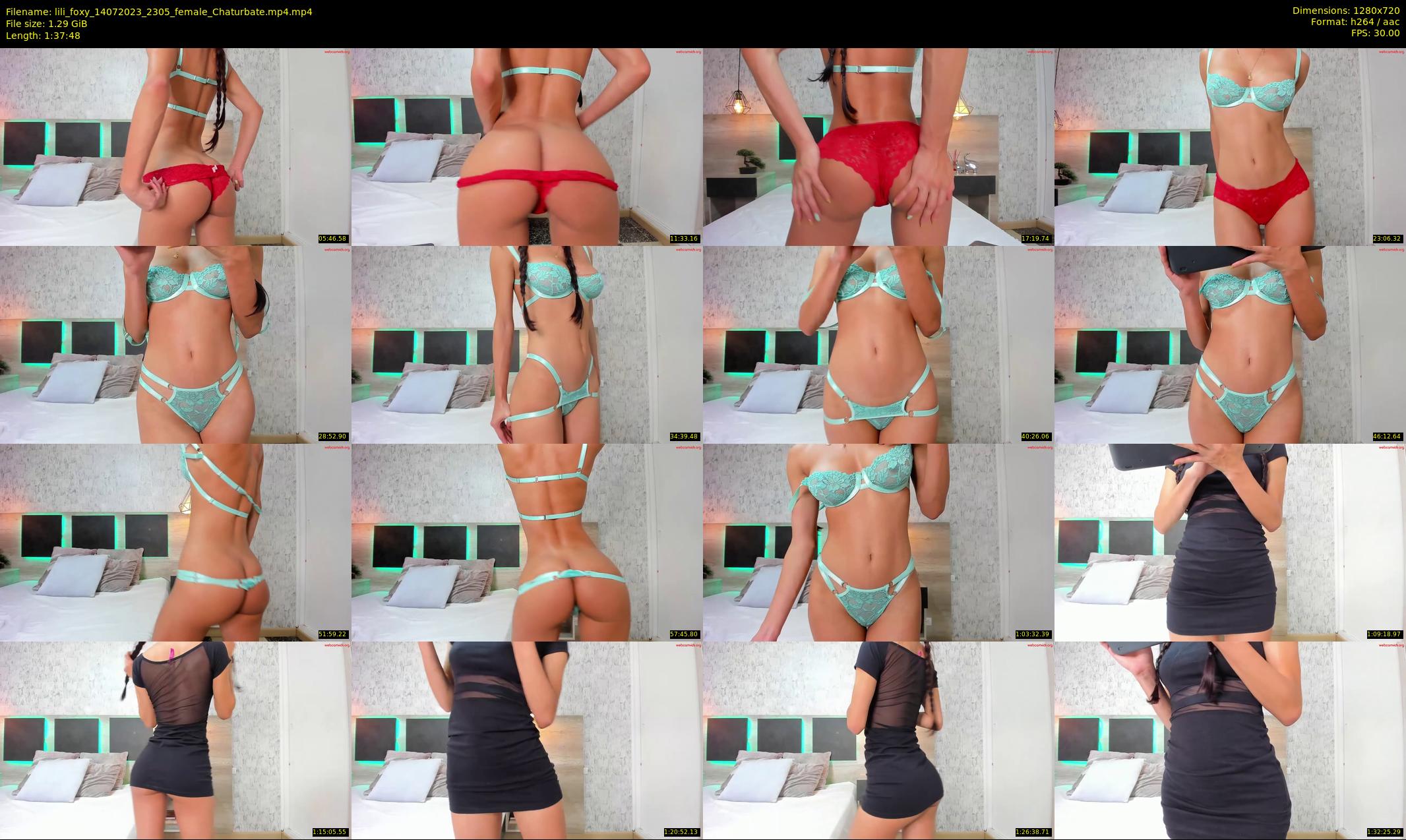 lili_foxy — 98 minute Chaturbate female cam show recording, 720p, Jul 14, 2023