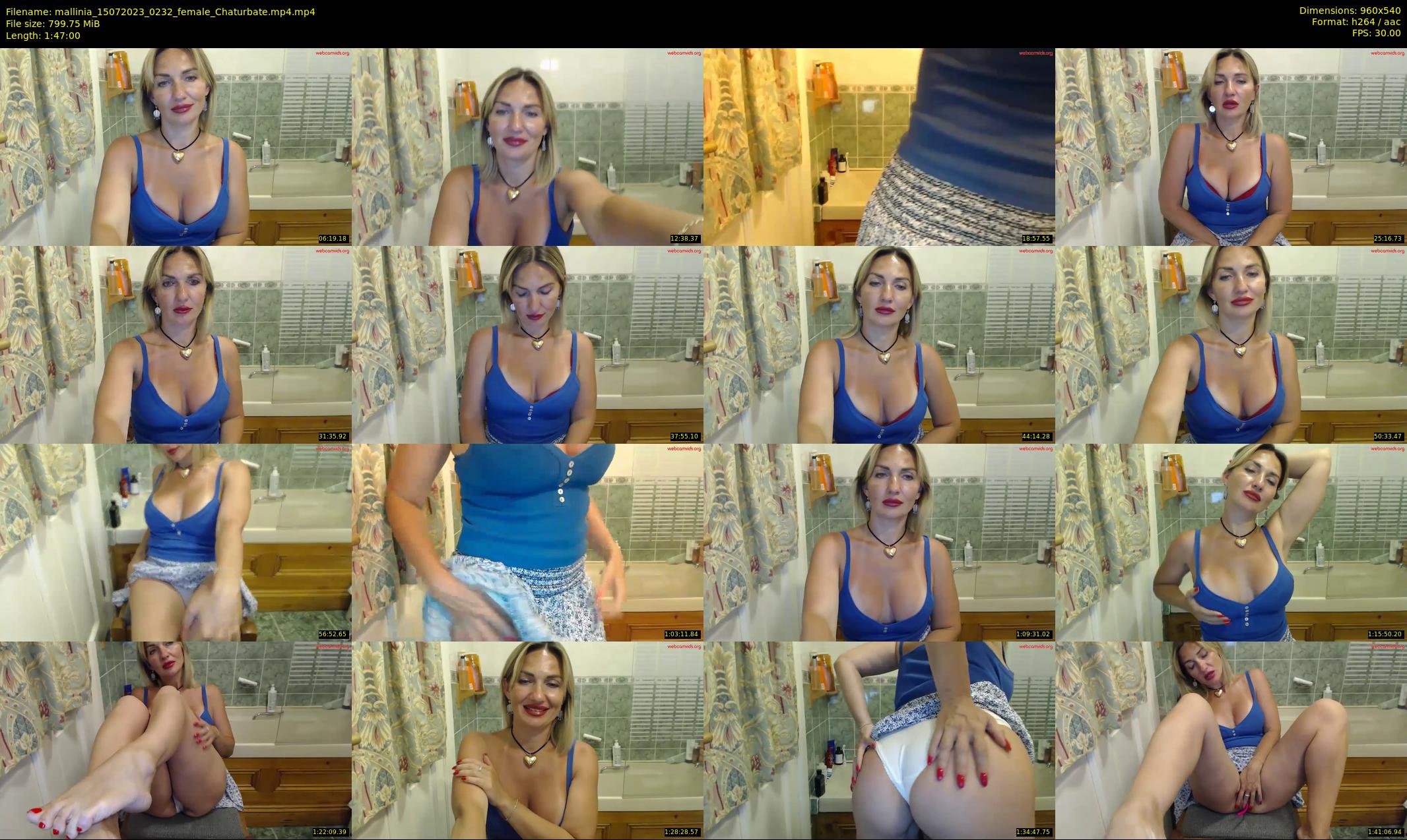 mallinia — 107 minute Chaturbate female cam show recording, 480p, Jul 15, 2023