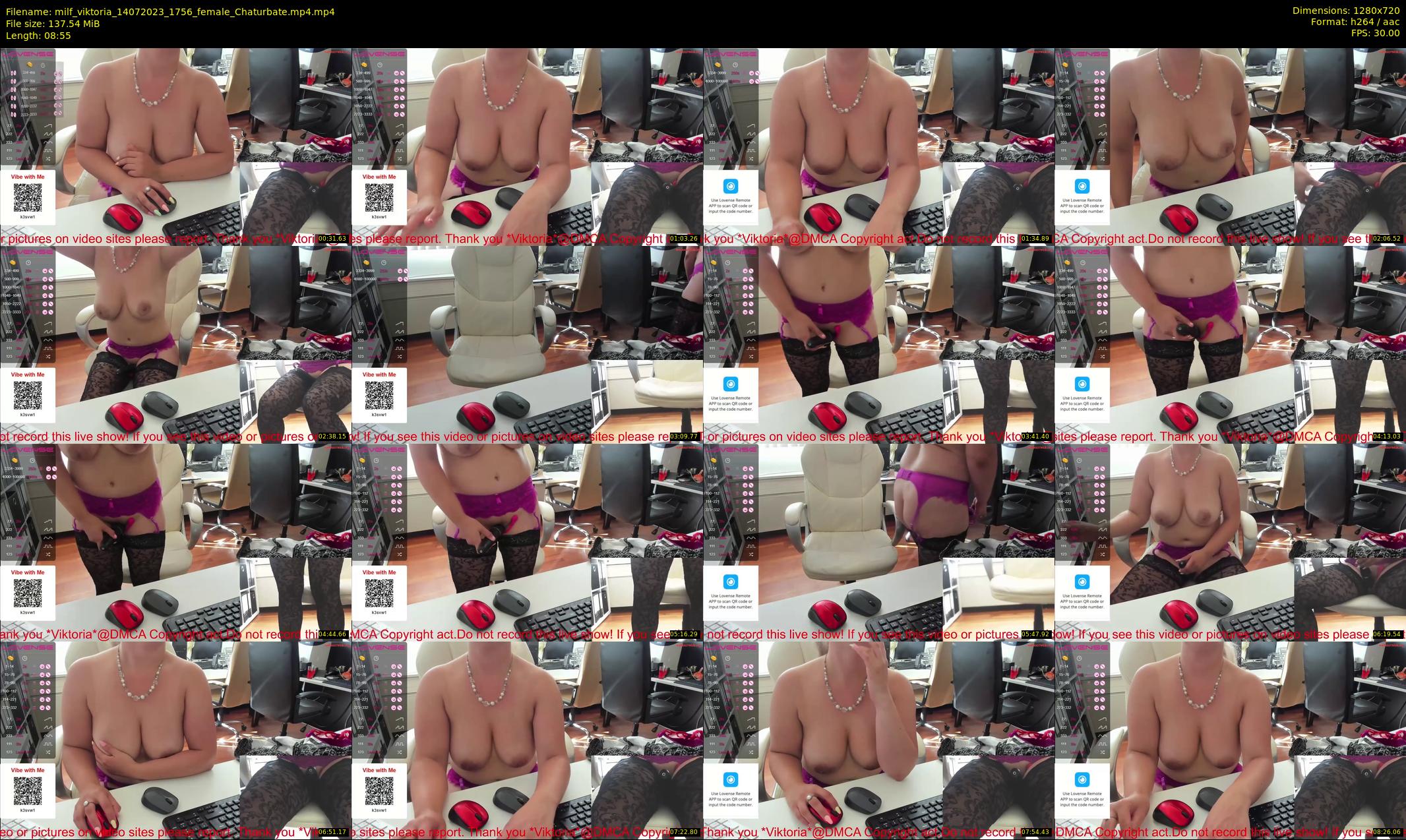 milf_viktoria — 9 minute Chaturbate female cam show recording, 720p, Jul 14, 2023