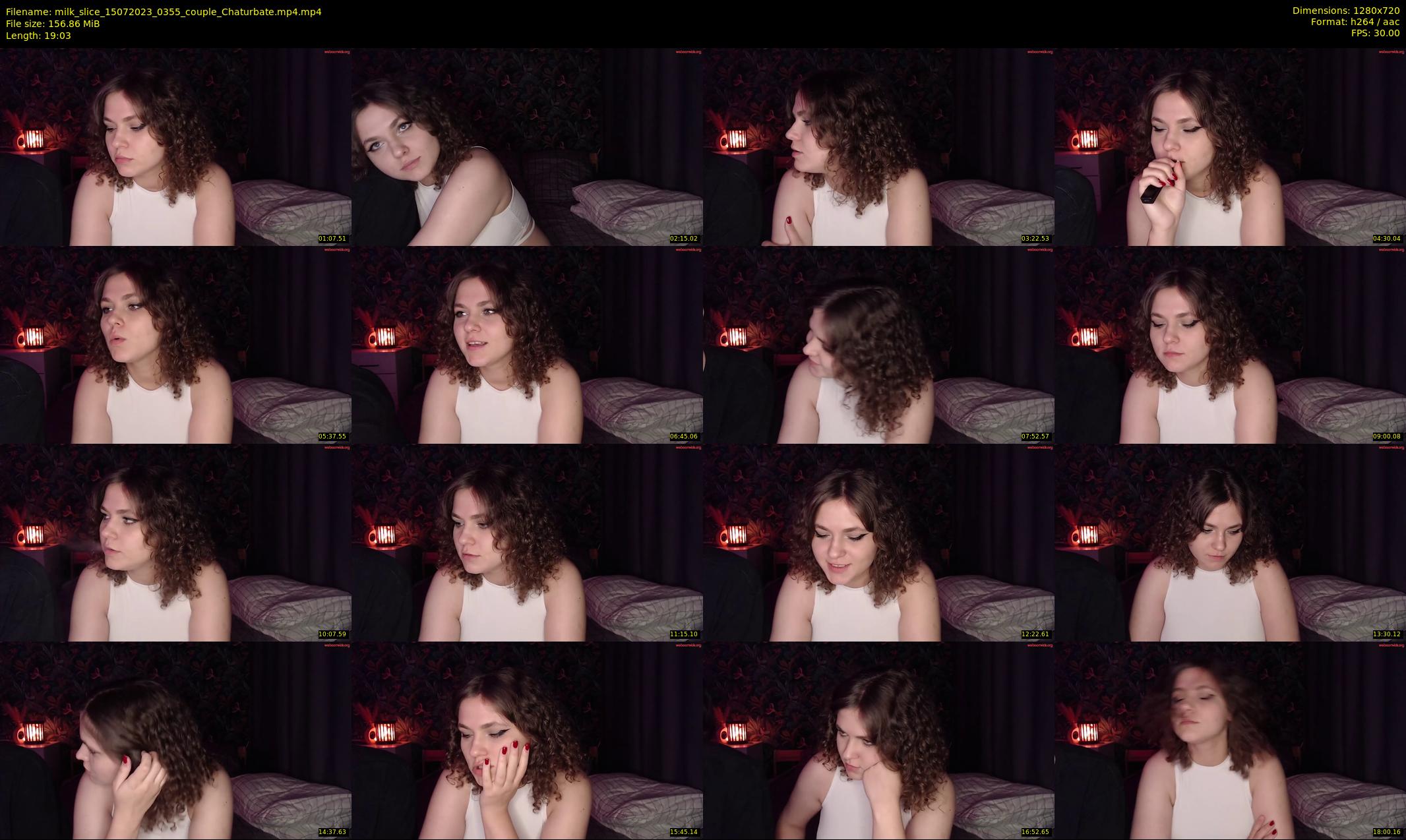milk_slice — 20 minute Chaturbate couple cam show recording, 720p, Jul 15, 2023