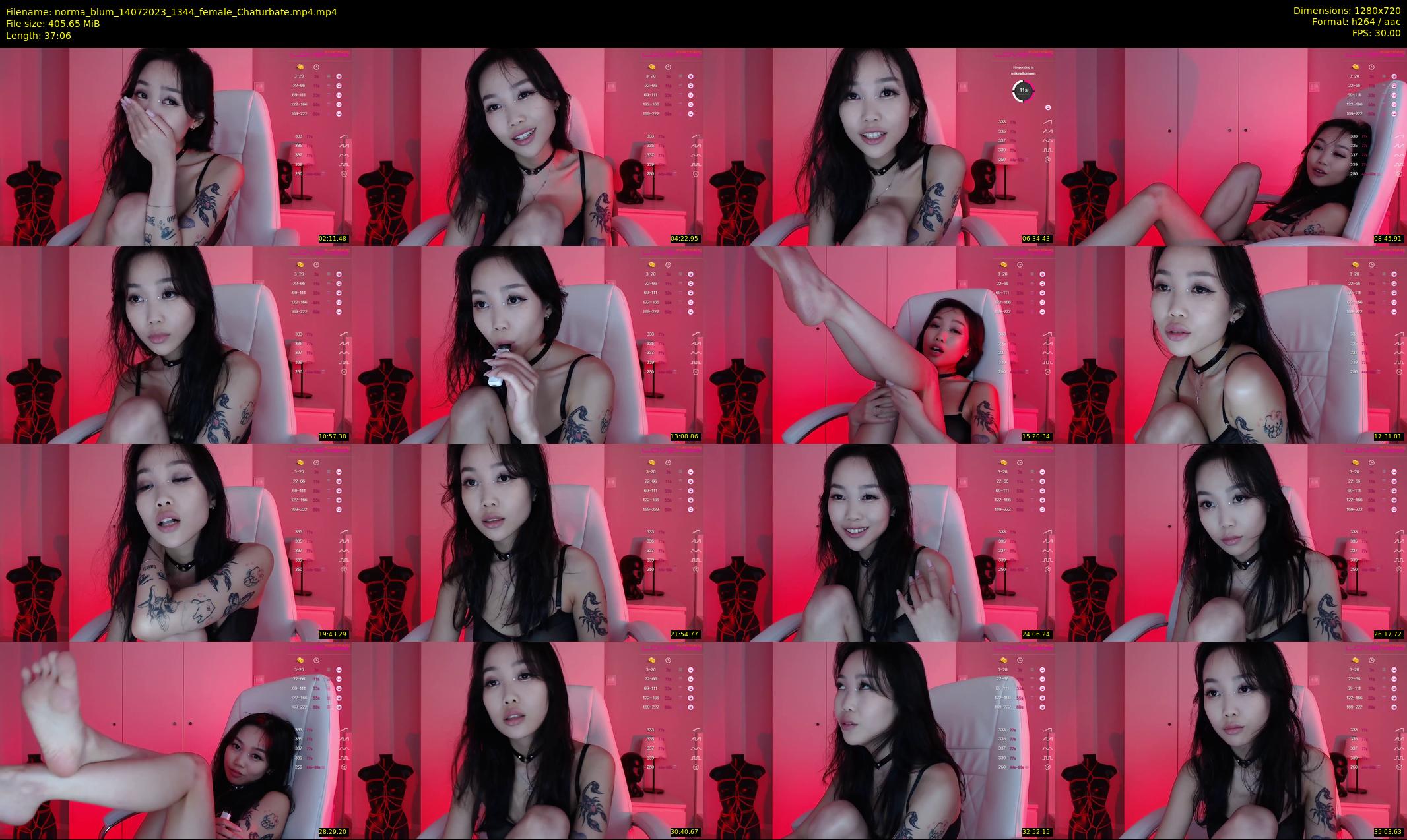 norma_blum — 38 minute Chaturbate female cam show recording, 720p, Jul 14, 2023