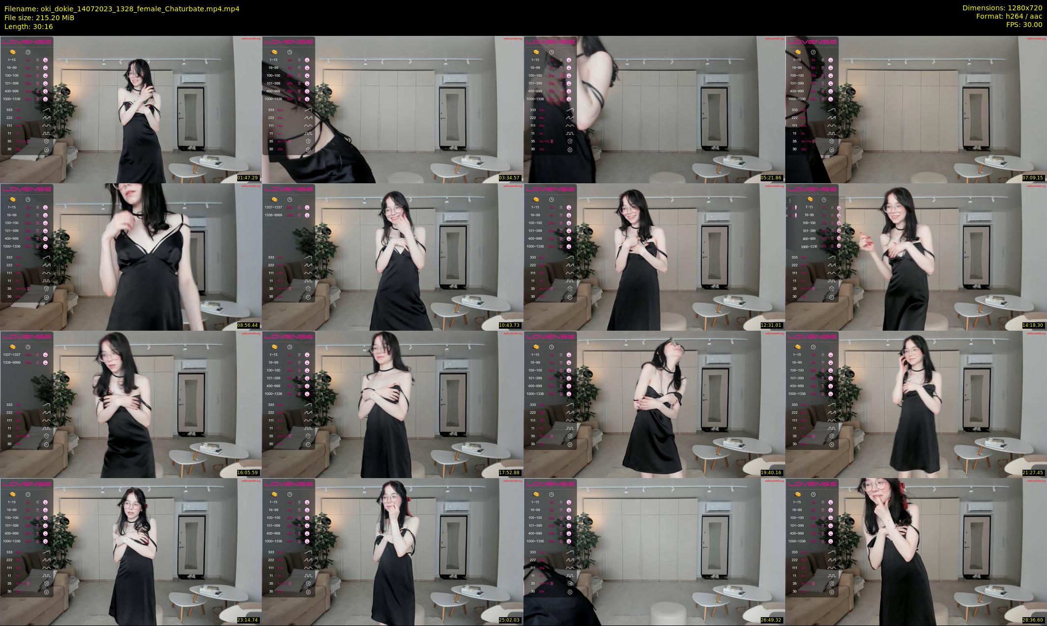 oki_dokie — 31 minute Chaturbate female cam show recording, 720p, Jul 14, 2023