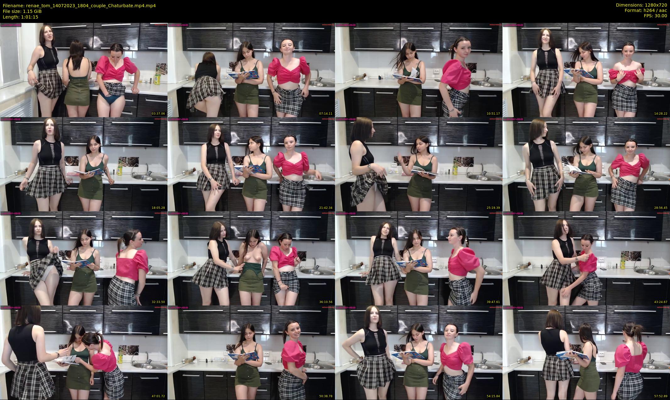 renae_tom — 62 minute Chaturbate couple cam show recording, 720p, Jul 14, 2023