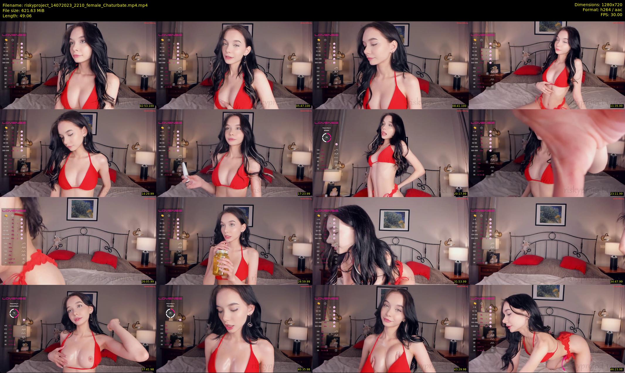 riskyproject — 50 minute Chaturbate couple cam show recording, 720p, Jul 14, 2023