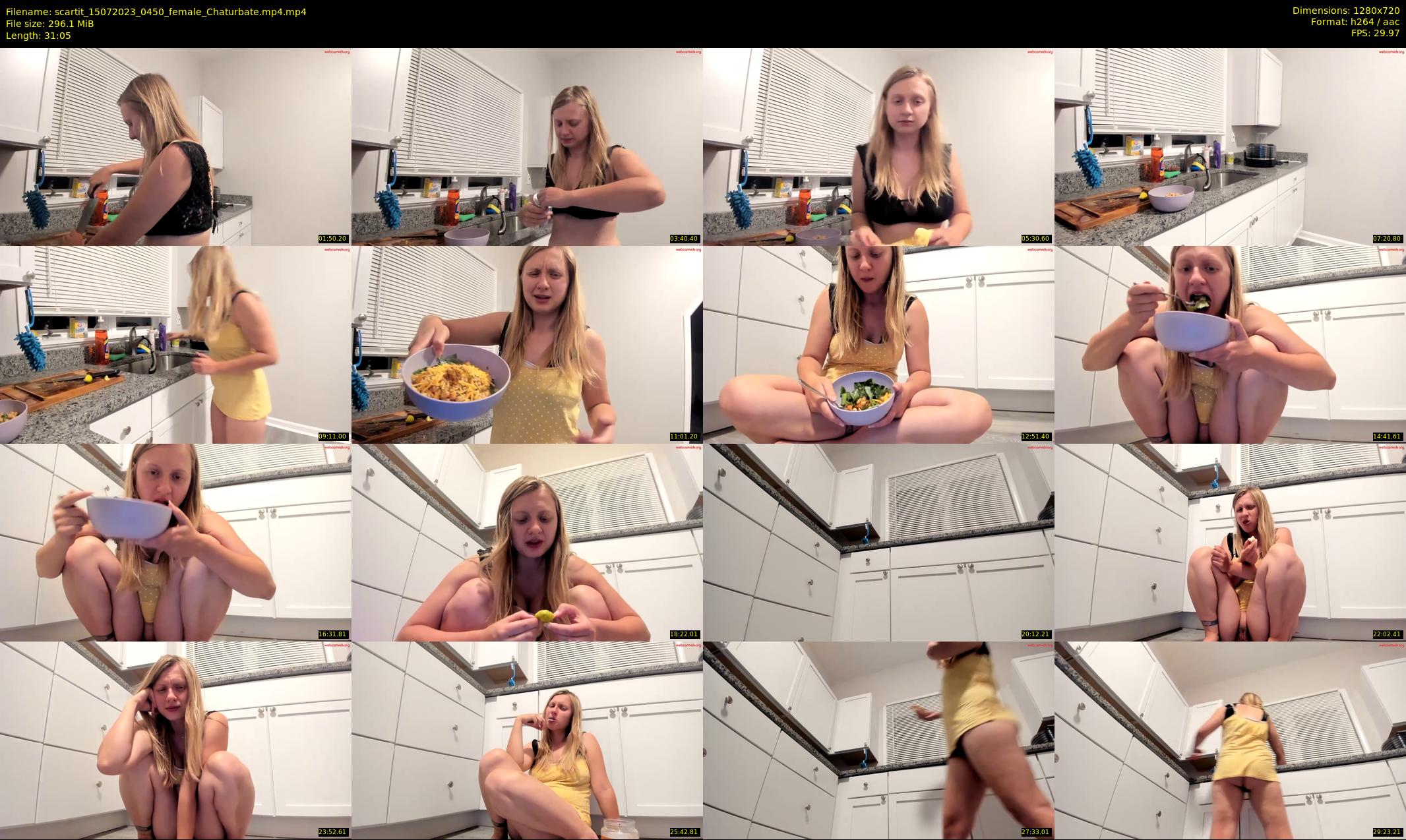 scartit — 32 minute Chaturbate female cam show recording, 720p, Jul 15, 2023