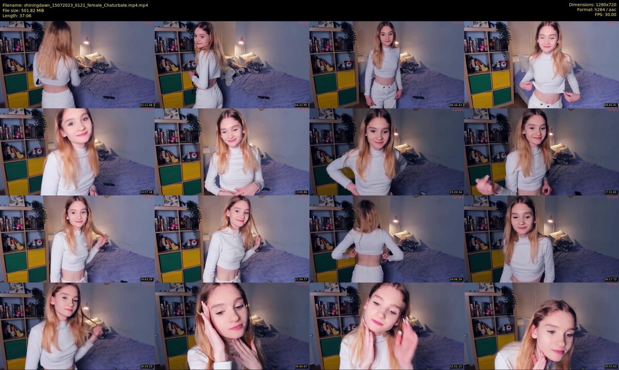 shiningdawn — 38 minute Chaturbate female cam show recording, 720p, Jul 15, 2023