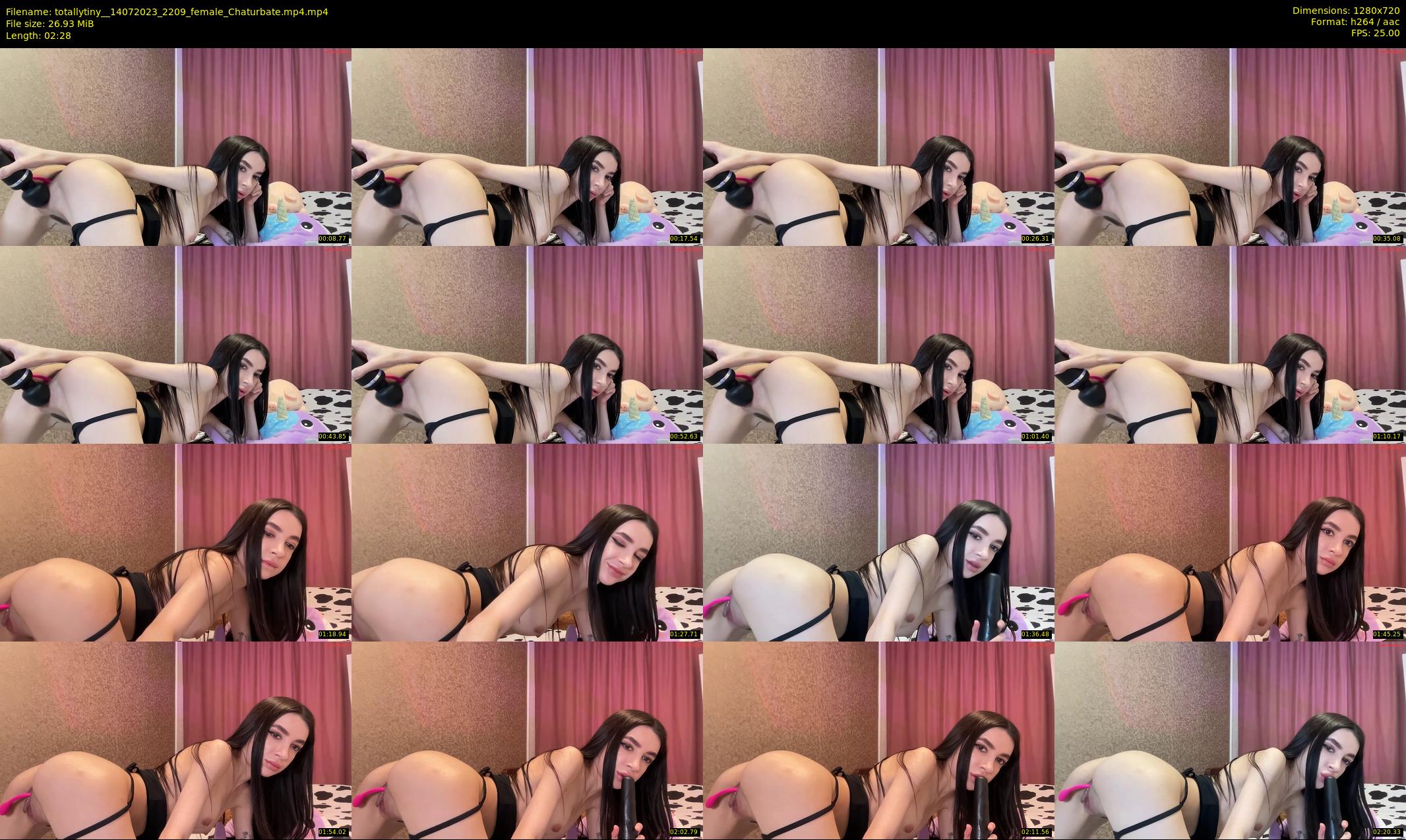 totallytiny_ — 3 minute Chaturbate female cam show recording, 720p, Jul 14, 2023