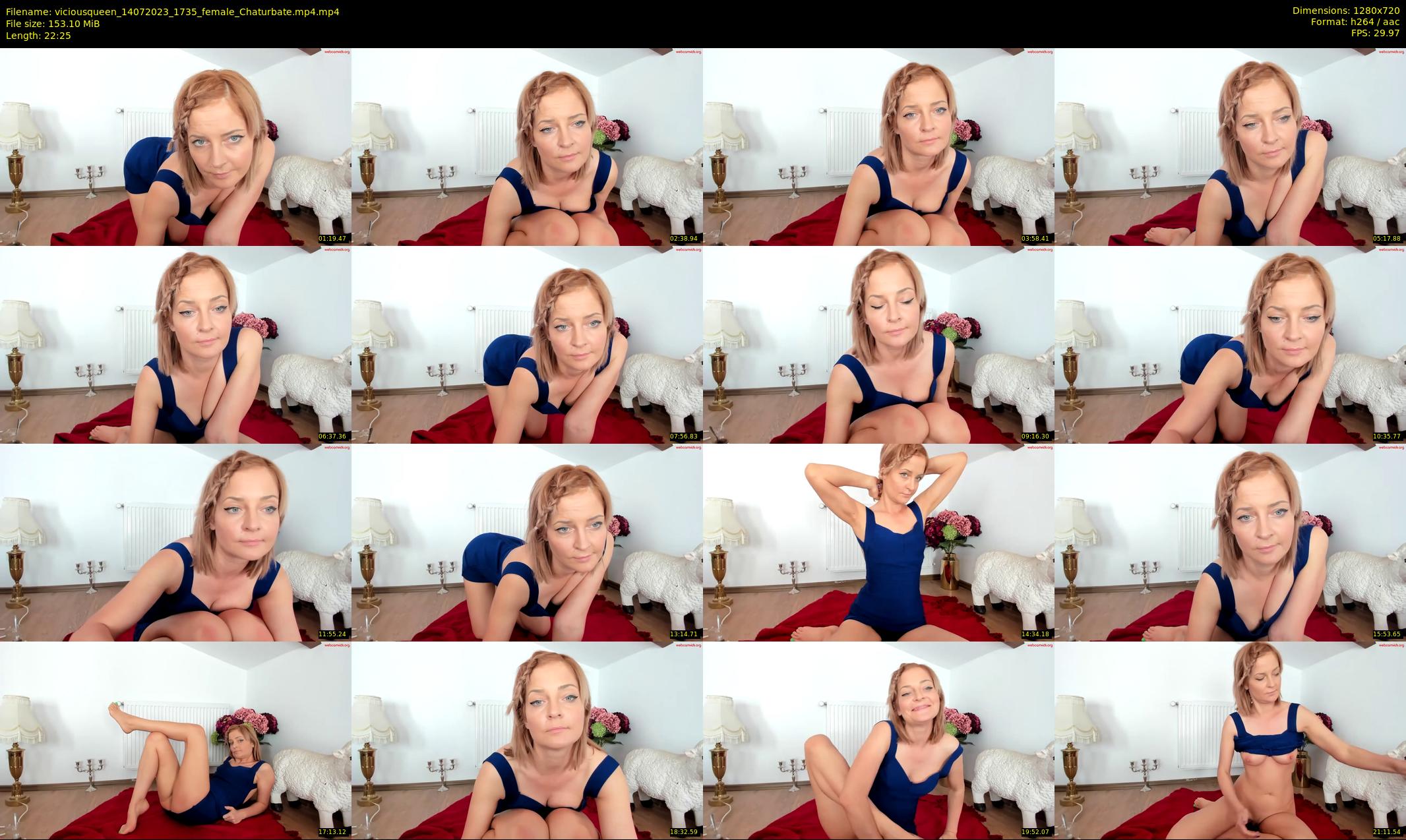 viciousqueen — 23 minute Chaturbate female cam show recording, 720p, Jul 14, 2023