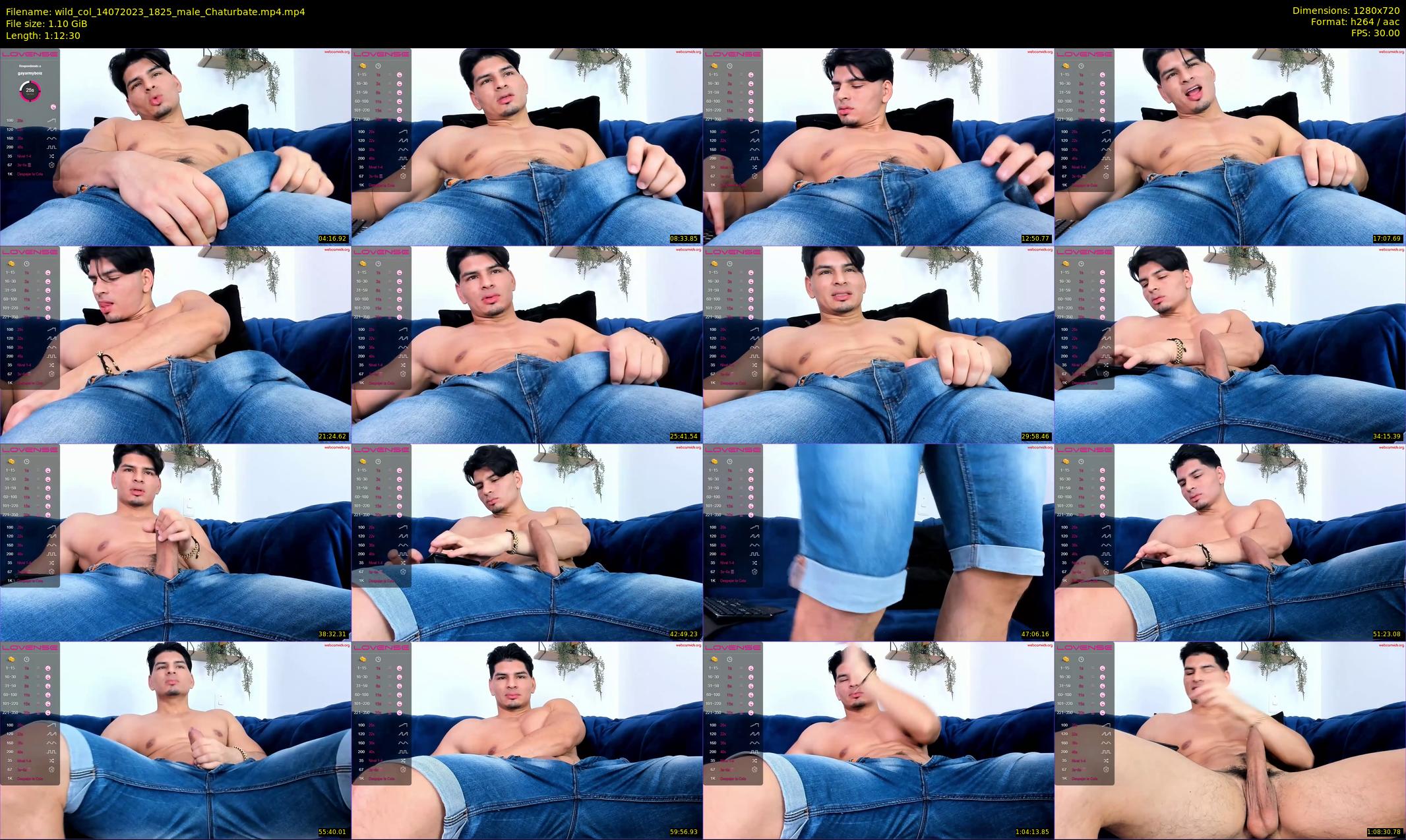 wild_col — 73 minute Chaturbate male cam show recording, 720p, Jul 14, 2023