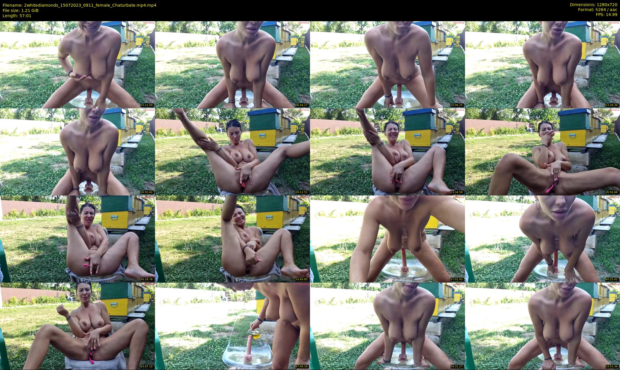 2whitediamonds — 58 minute Chaturbate couple cam show recording, 720p, Jul 15, 2023