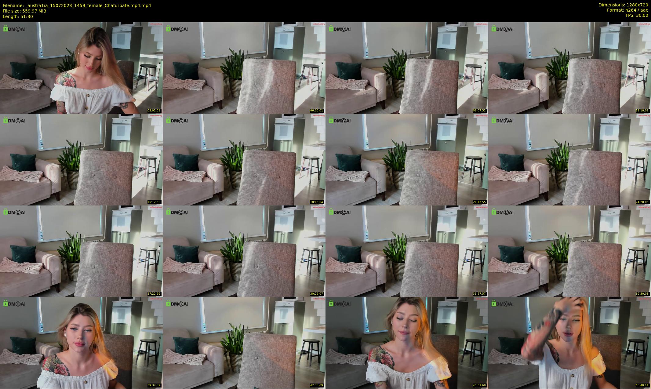 _austra1ia — 52 minute Chaturbate female cam show recording, 720p, Jul 15, 2023