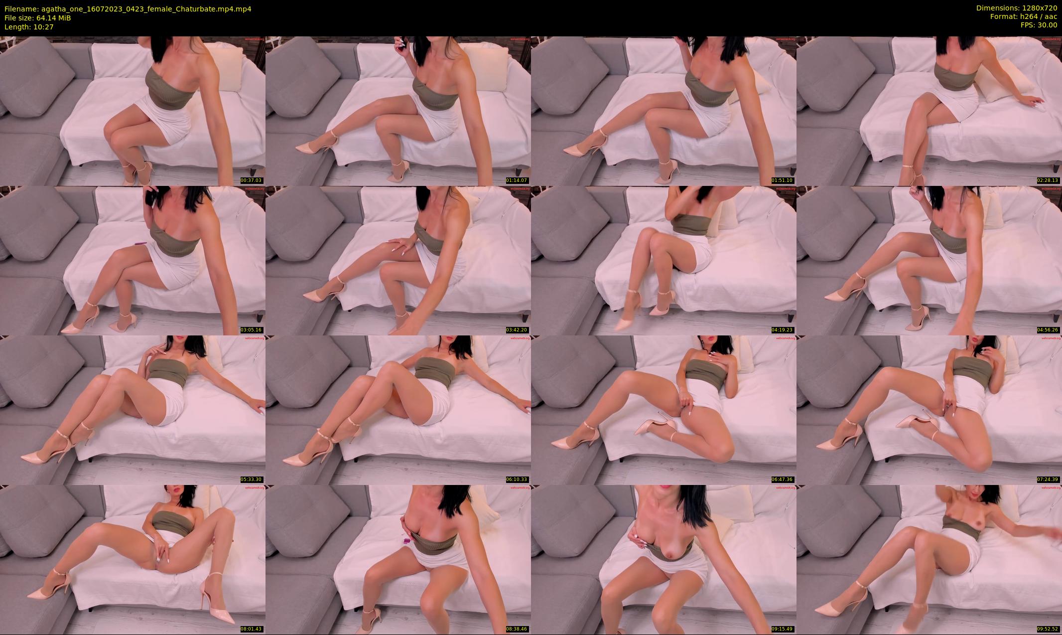 agatha_one — 11 minute Chaturbate female cam show recording, 720p, Jul 16, 2023