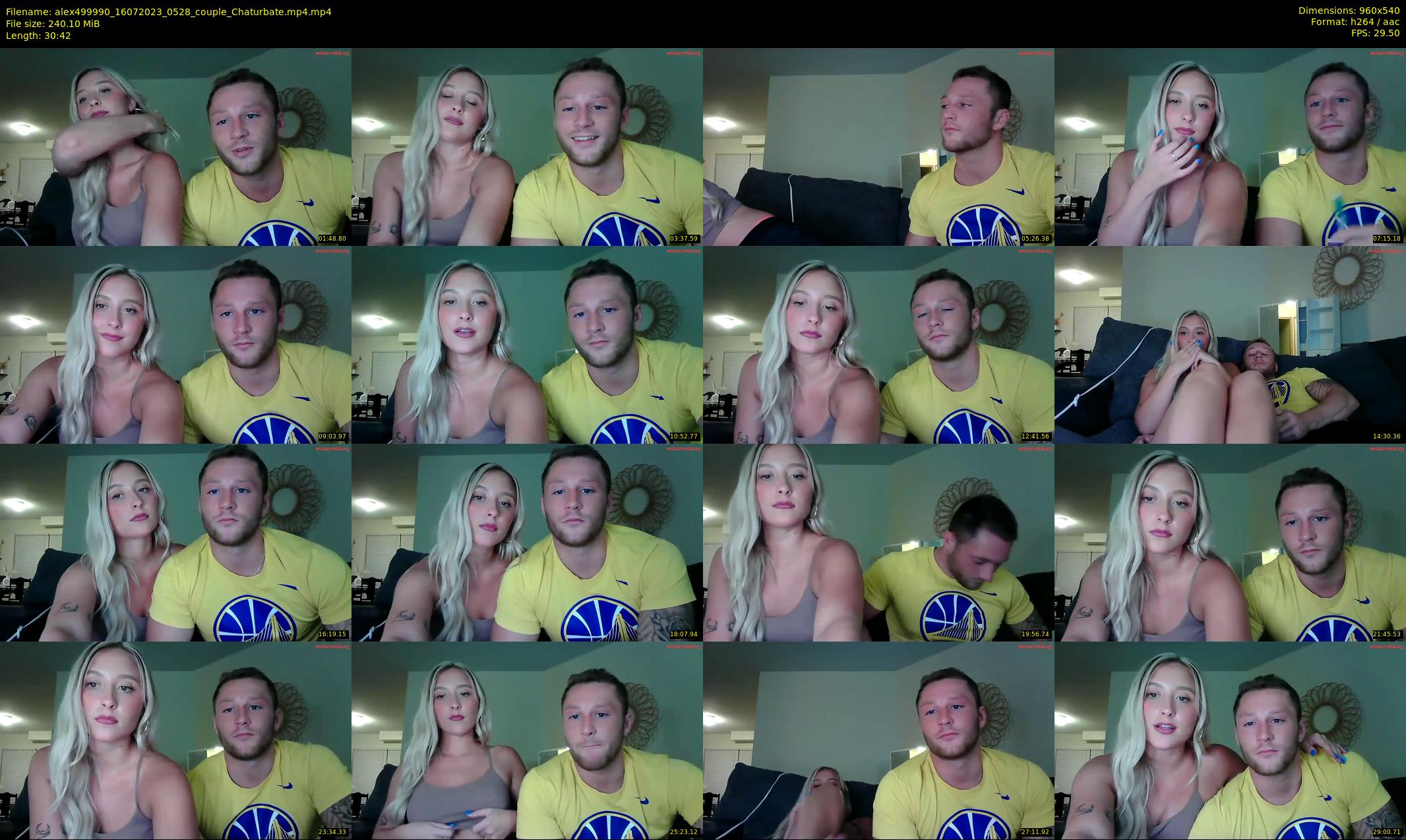 alex499990 — 31 minute Chaturbate female cam show recording, 480p, Jul 16, 2023