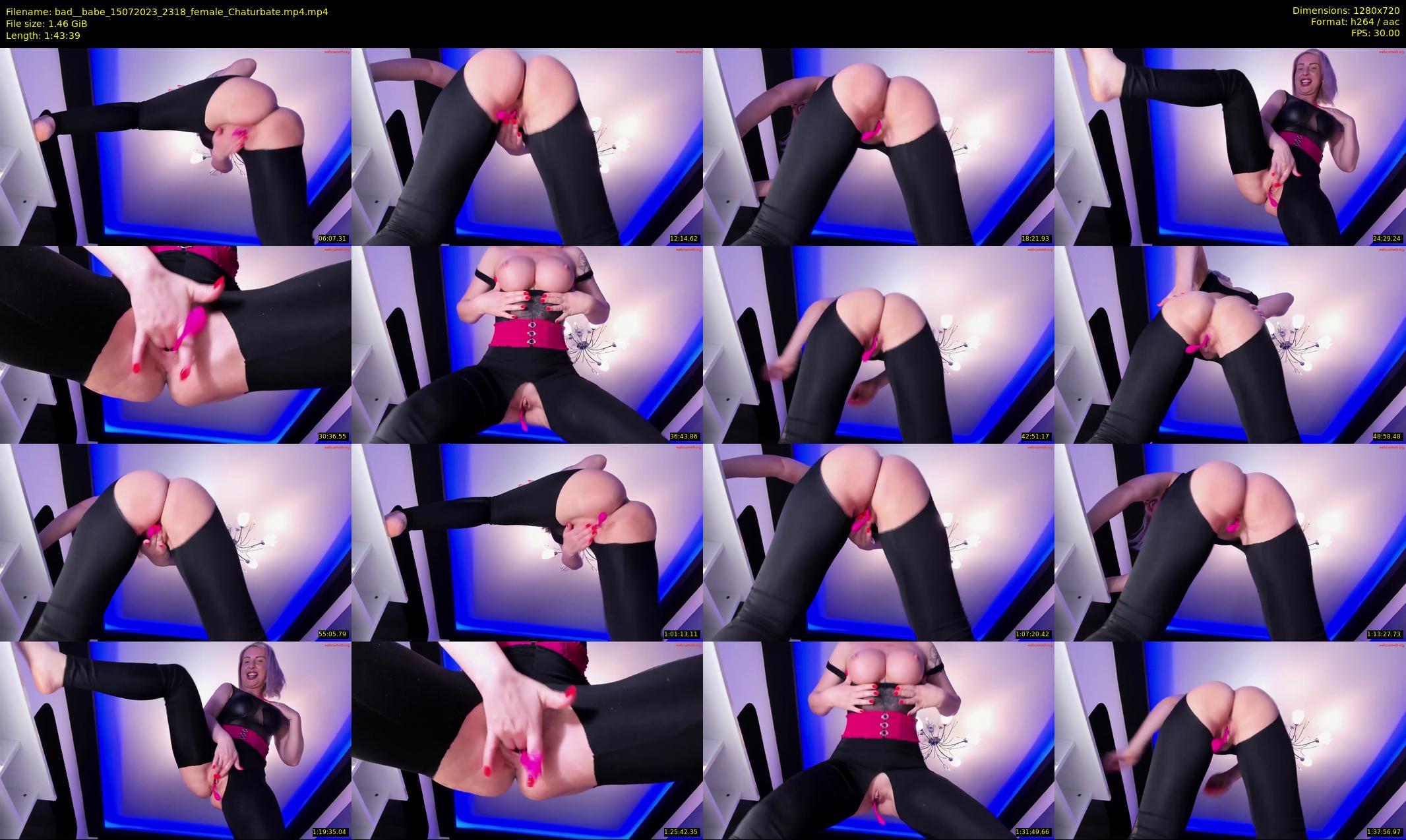 bad__babe — 104 minute Chaturbate female cam show recording, 720p, Jul 15, 2023