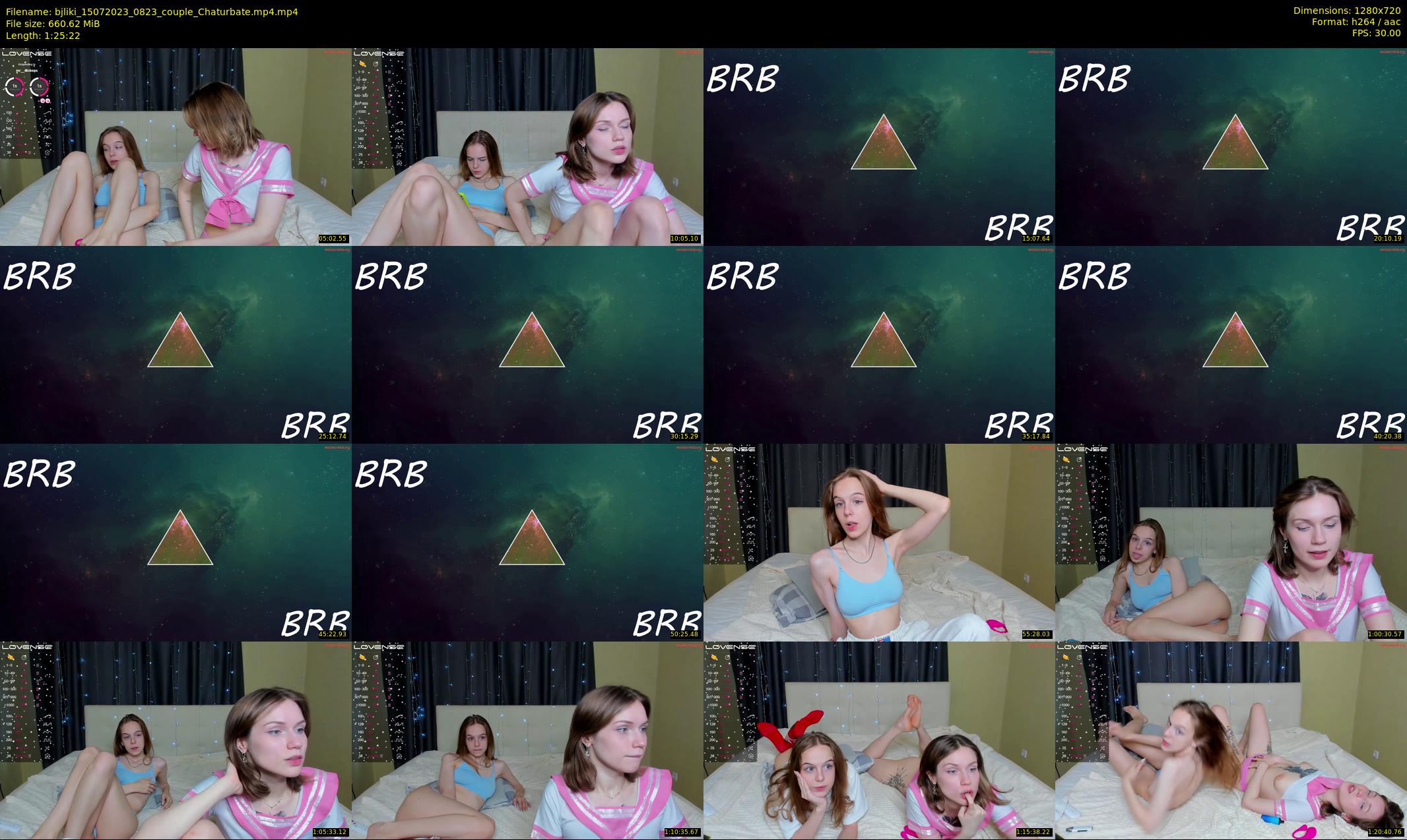 bjliki — 86 minute Chaturbate couple cam show recording, 720p, Jul 15, 2023
