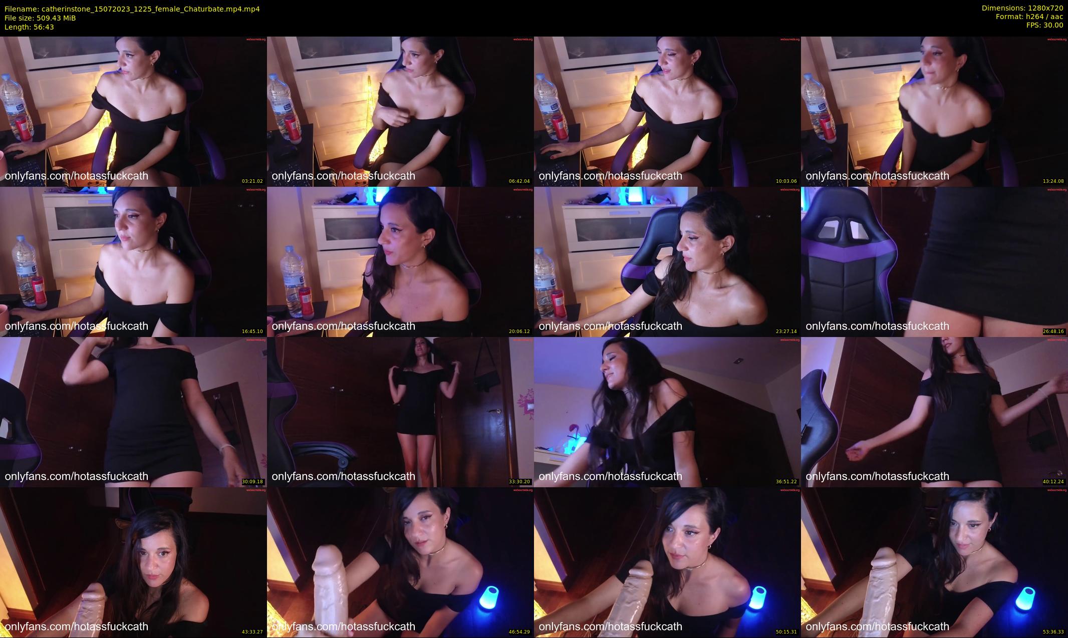 catherinstone — 57 minute Chaturbate female cam show recording, 720p, Jul 15, 2023